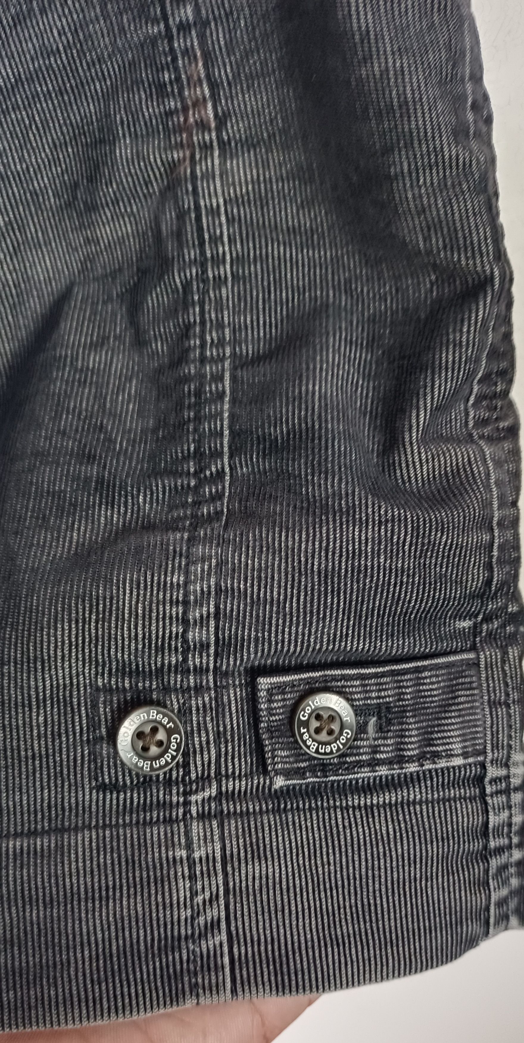 Golden Bear Golden Bear Coduroy Denim Flannel Linned Overvest Size US M / EU 48-50 / 2 - 6 Thumbnail