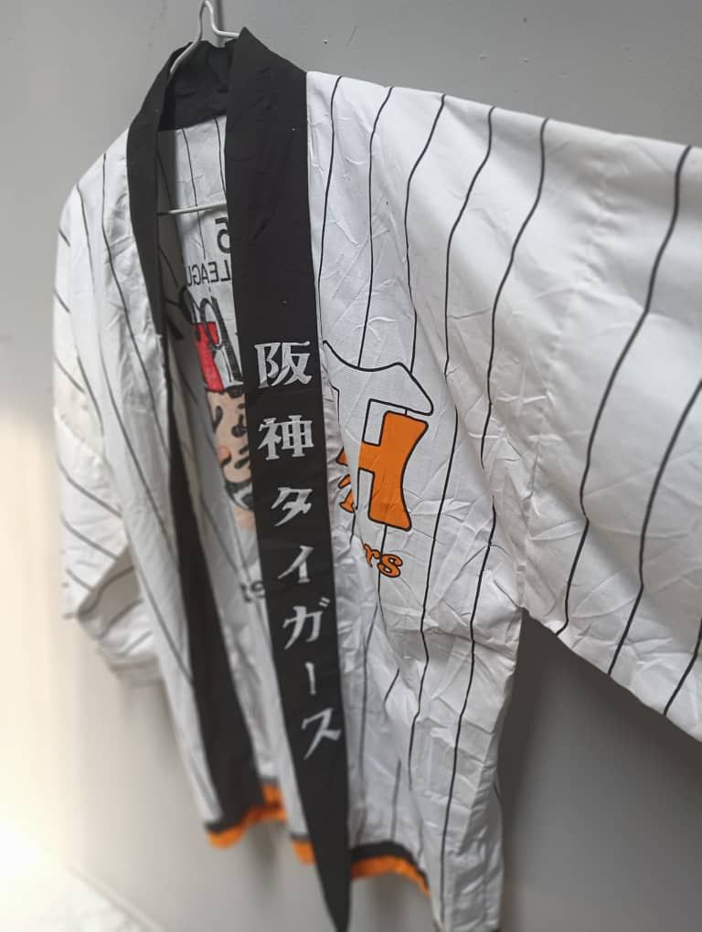 Japanese Brand Vintage 1985 henshin tiger kimono shirt Size US L / EU 52-54 / 3 - 4 Thumbnail