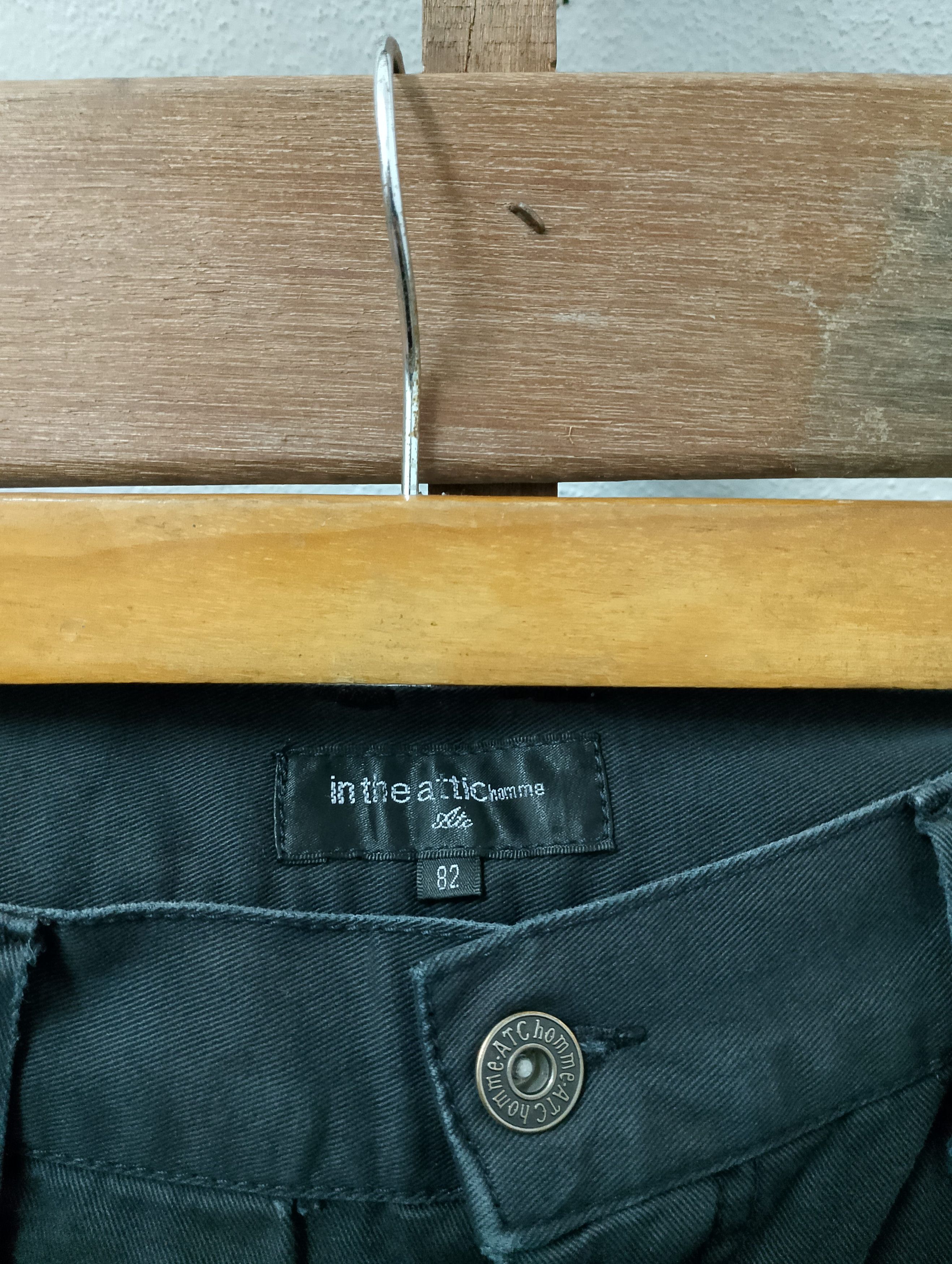 In The Attic × Japanese Brand In The Attic Cargo Pant Punk Bikes Style Size US 34 / EU 50 - 3 Thumbnail