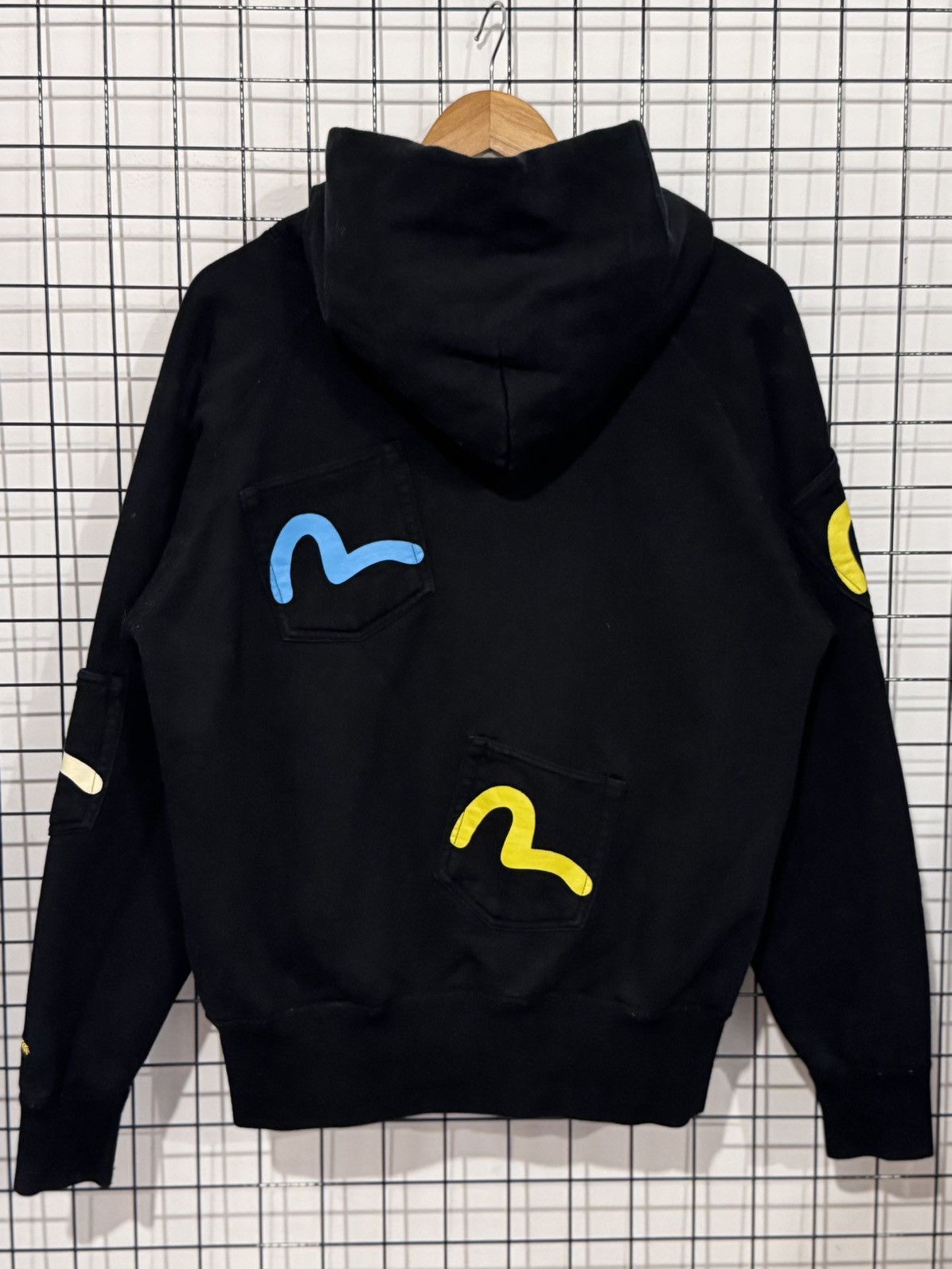 Evisu Evisu Multipocket Hoodie. Size US L / EU 52-54 / 3 - 4 Thumbnail