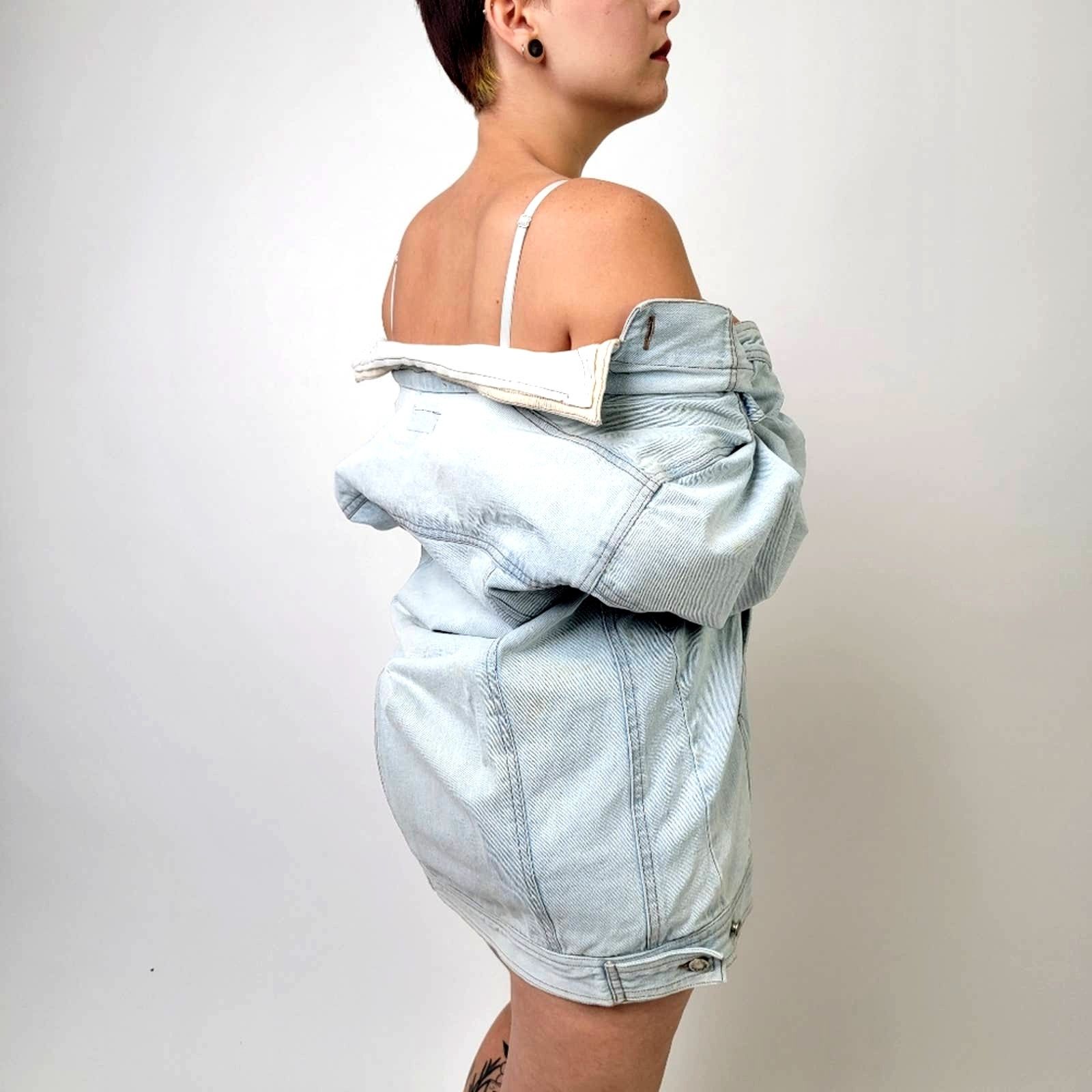 Vintage Vintage 90s IZZY Corduroy Denim Jean Jacket - S Size S / US 4 / IT 40 - 6 Thumbnail