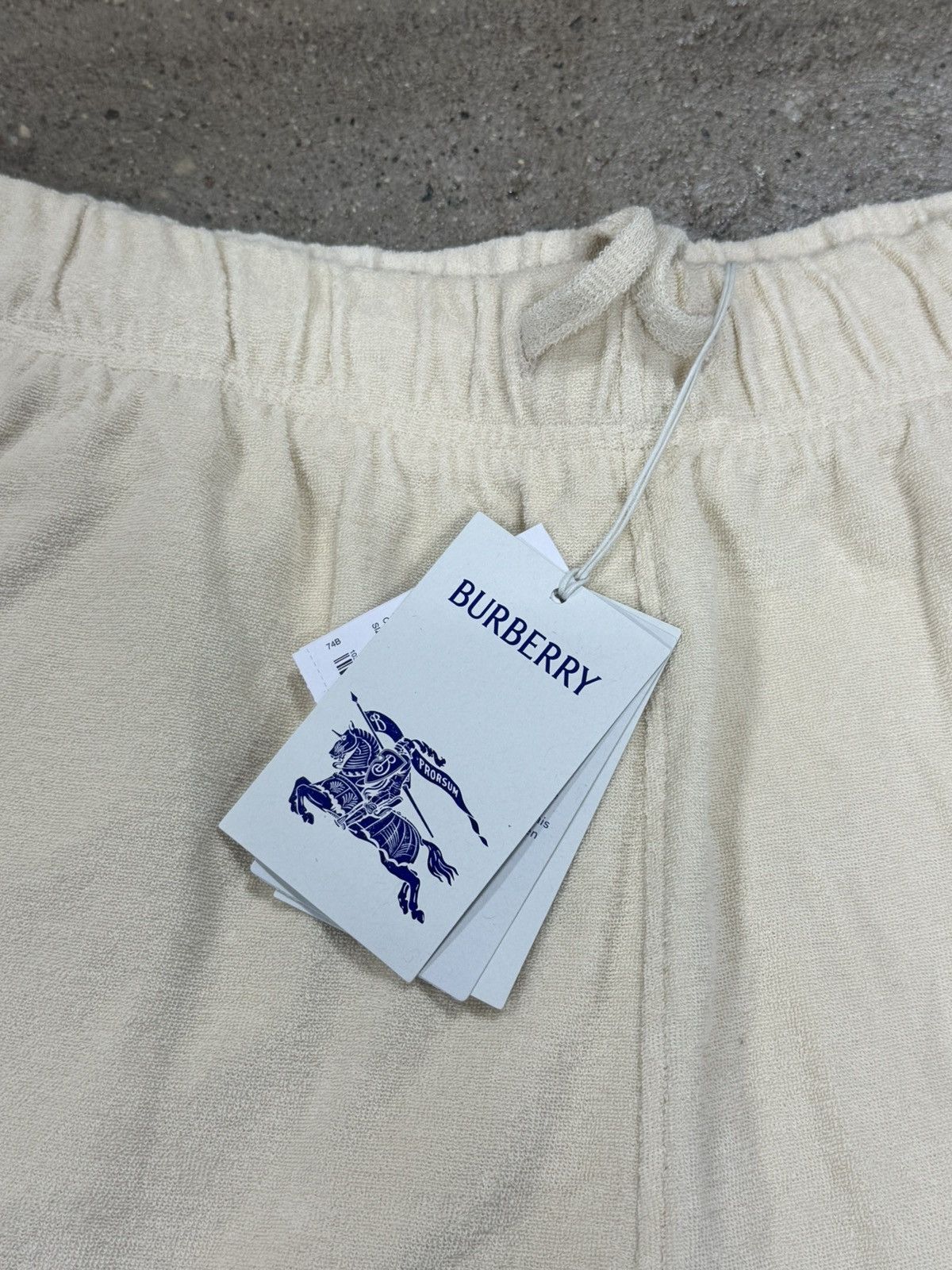 Burberry Burberry Logo Towel Shorts NEW 850$ Size US 36 / EU 52 - 4 Thumbnail