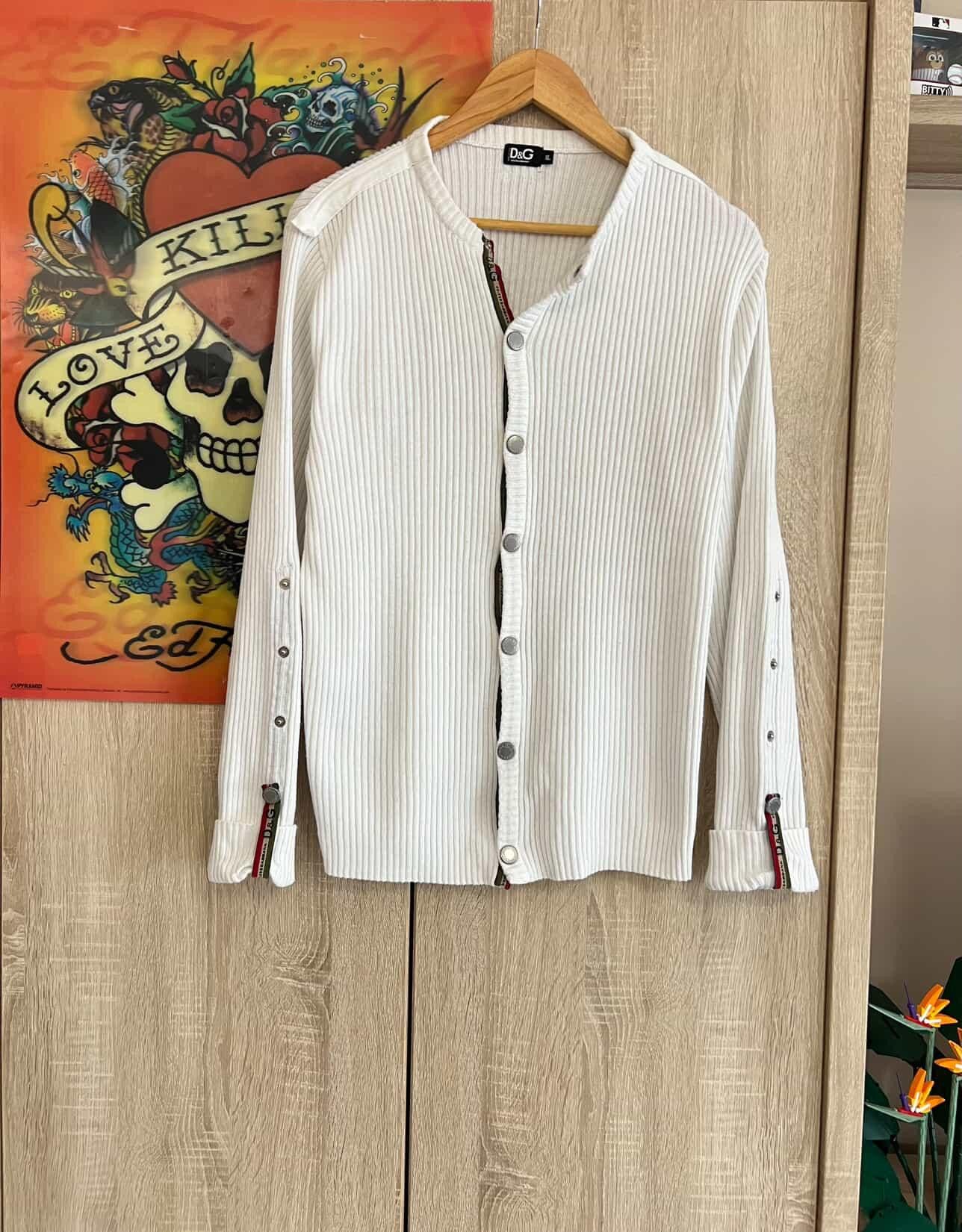 Dolce & Gabbana Dolce & Gabbana Sweater Monogram Vintage 🔥 💥 Size US XL / EU 56 / 4 - 3 Thumbnail