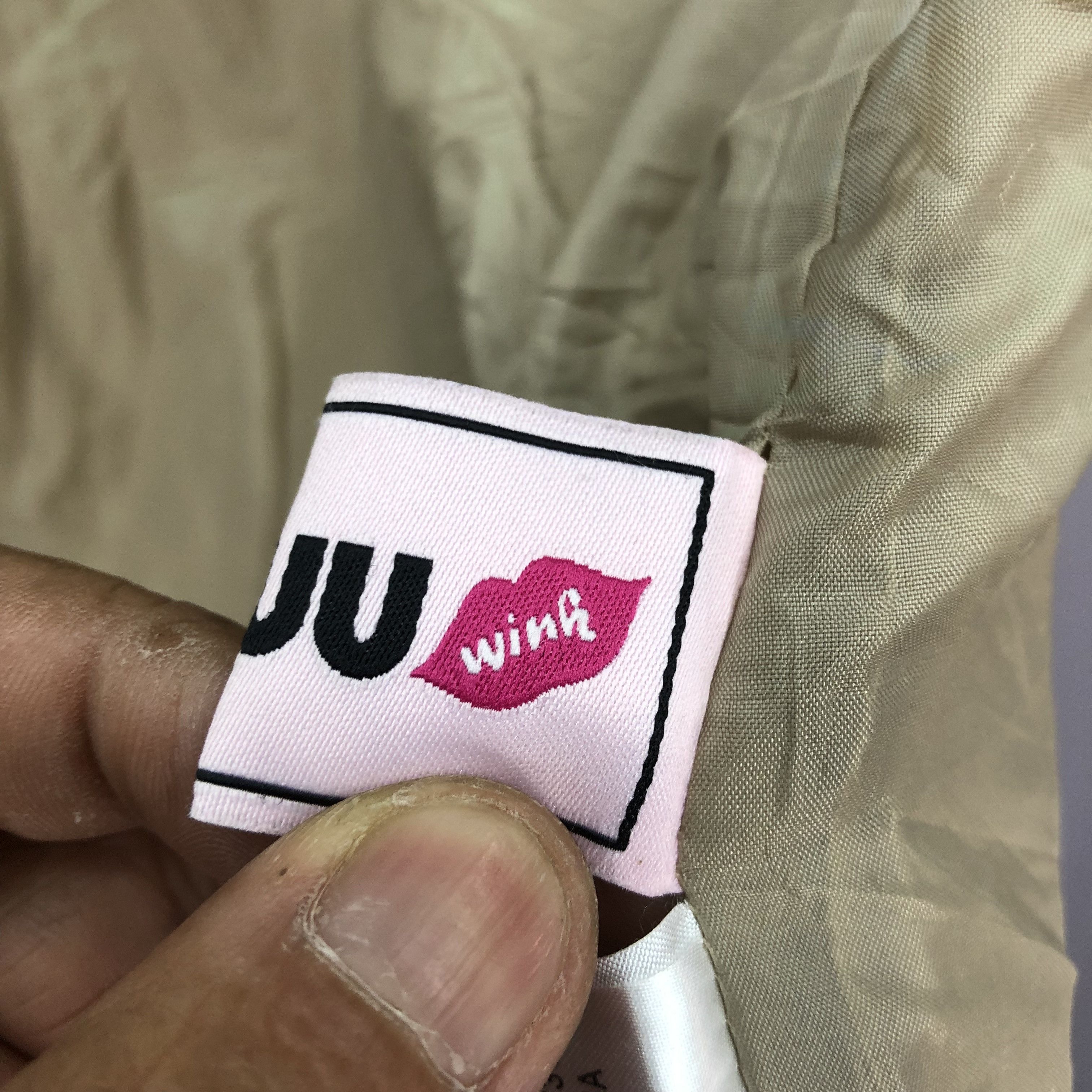 If Six Was Nine × Japanese Brand × Vintage Vintage Amiuu Wink Hoodie Windbreaker Parka Mod Jacket Size US M / EU 48-50 / 2 - 9 Thumbnail