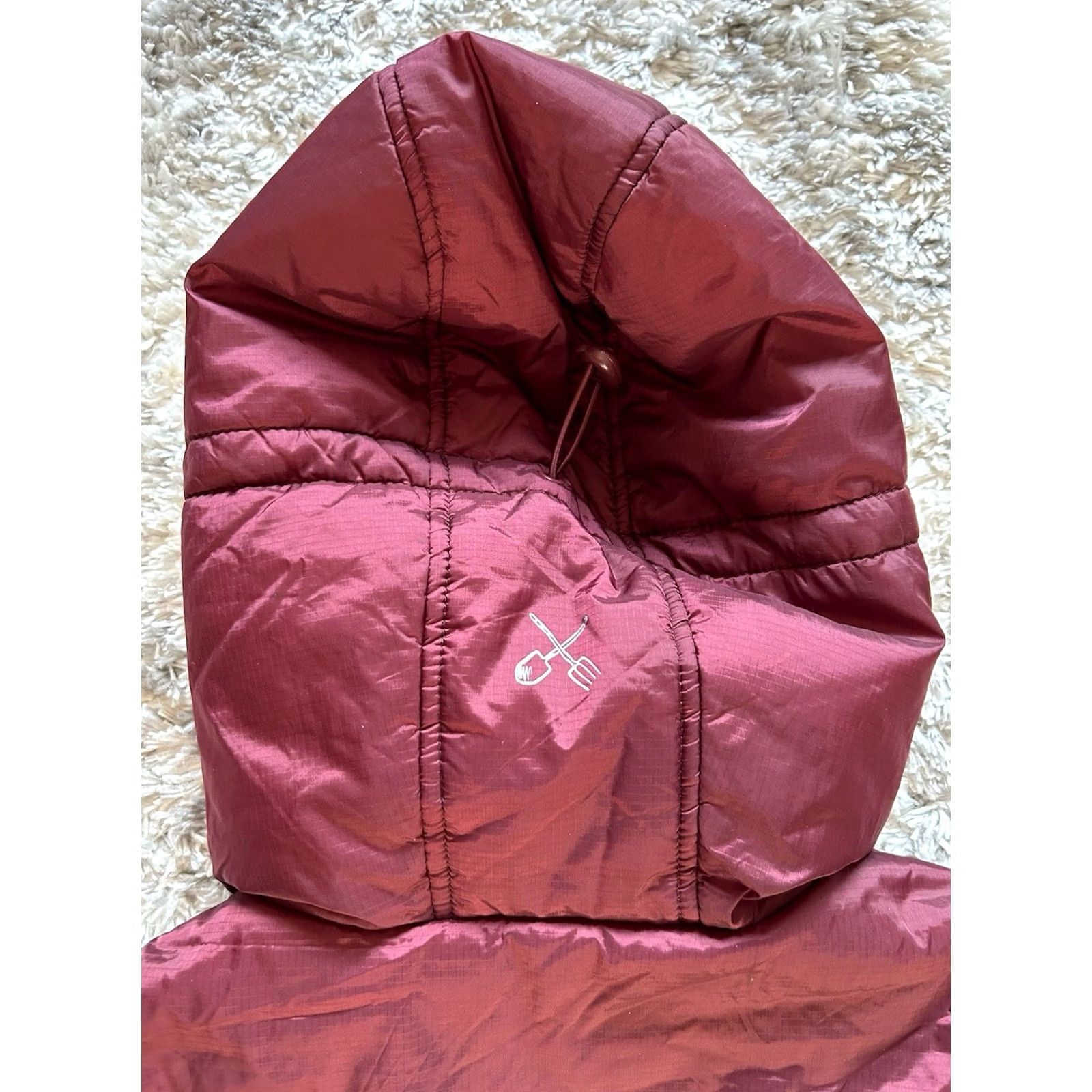 Camper VINTAGE CoalaTree Jacket Womens Large Camper Hooded Jacket Coat Red Green Casual Size L / US 10 / IT 46 - 7 Thumbnail