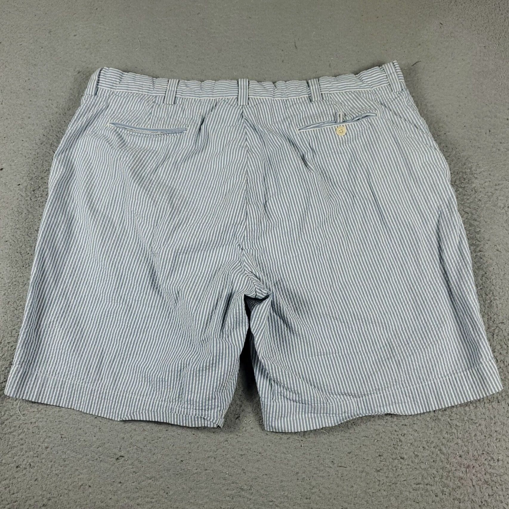 Ralph Lauren Ralph Lauren Chino Shorts Mens Size 42 Blue Striped Flat Front Casual Size US 42 / EU 58 - 7 Thumbnail