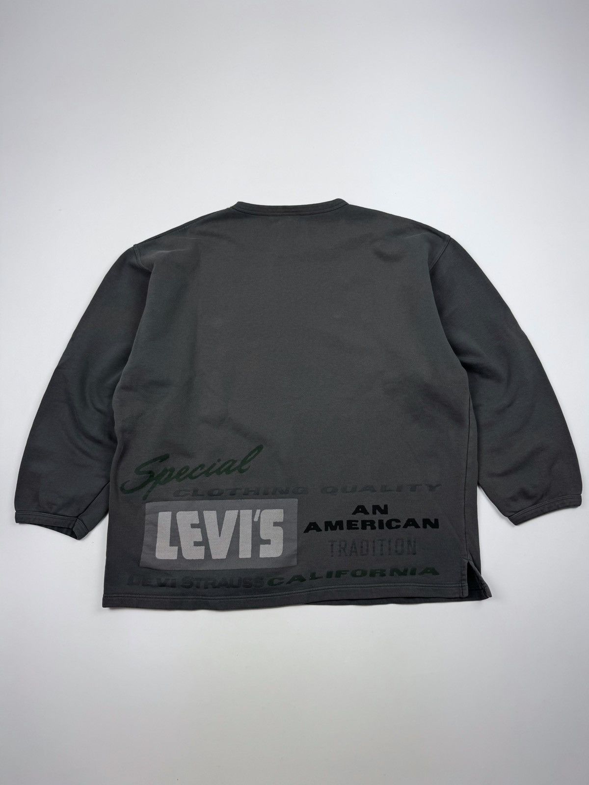 Levi's × Vintage 1990’s Faded Vintage Levi’s Oversized Sweatshirt Size US L / EU 52-54 / 3 - 10 Thumbnail