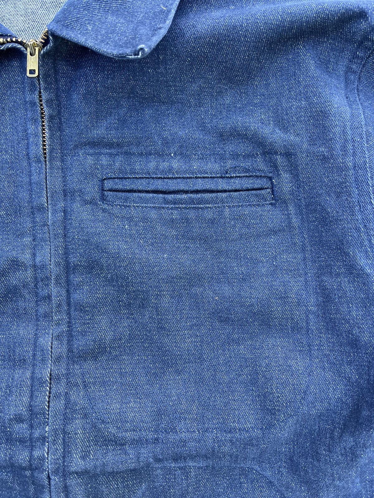 Japanese Brand Vintage 50’s indigo Denim Cropped RARE USN Size US M / EU 48-50 / 2 - 6 Thumbnail