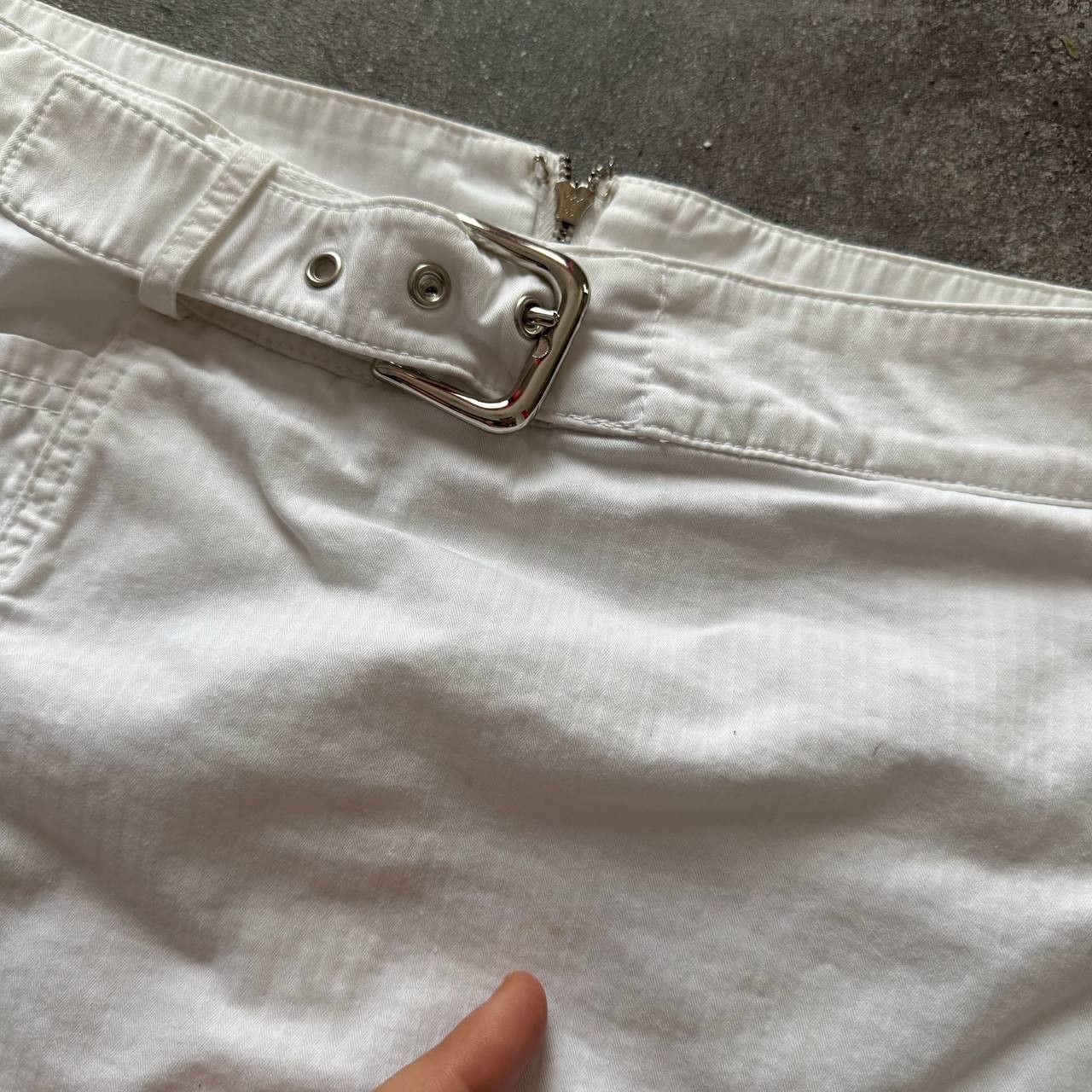 Dolce & Gabbana Dolce & Gabbana Vintage Belted Mini Skirt Size 32" / US 10 / IT 46 - 4 Thumbnail