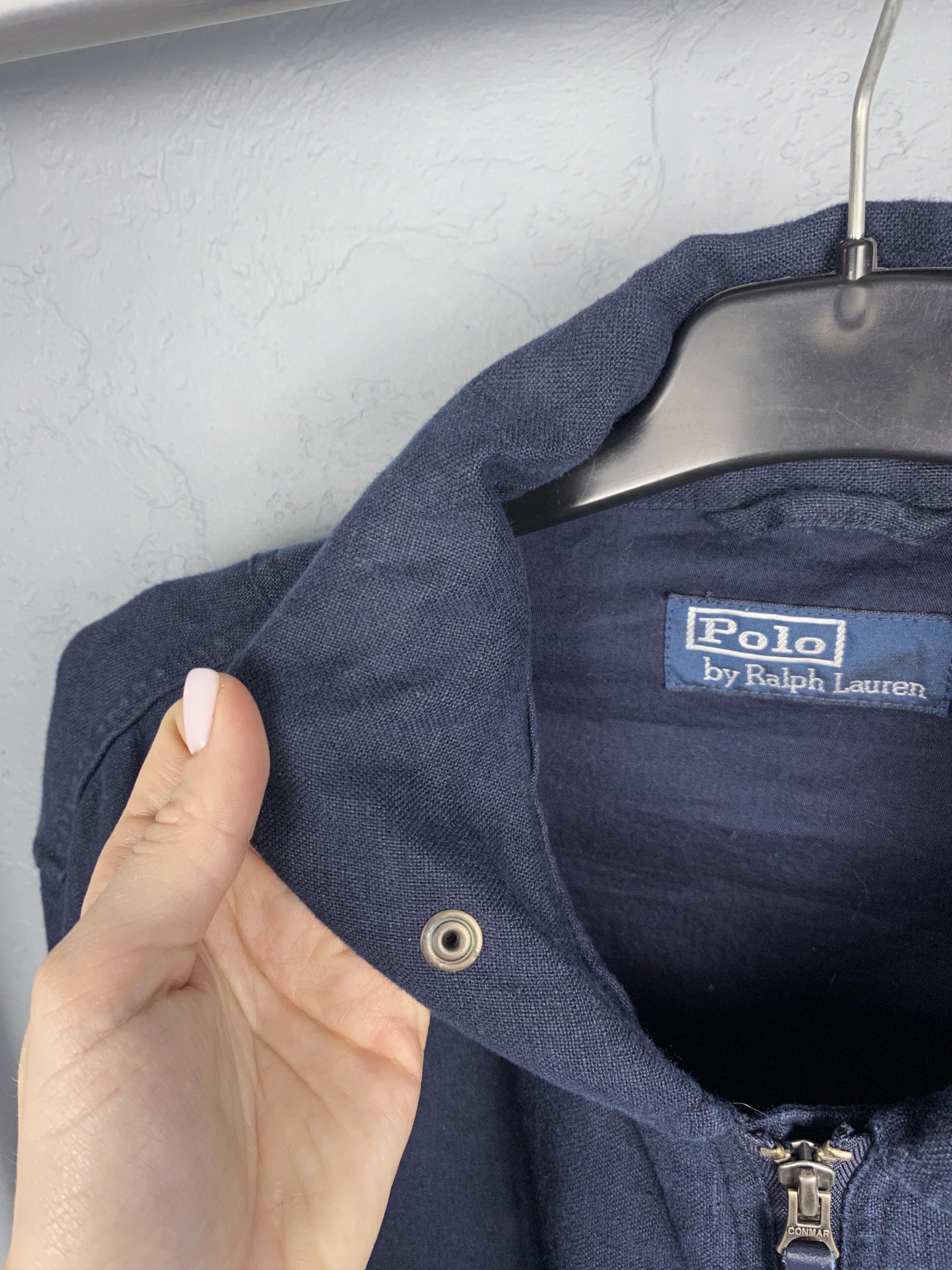 Polo Ralph Lauren Polo Ralph Lauren Vintage Mens Multi Pockets LINEN Jacket Size US XL / EU 56 / 4 - 5 Thumbnail