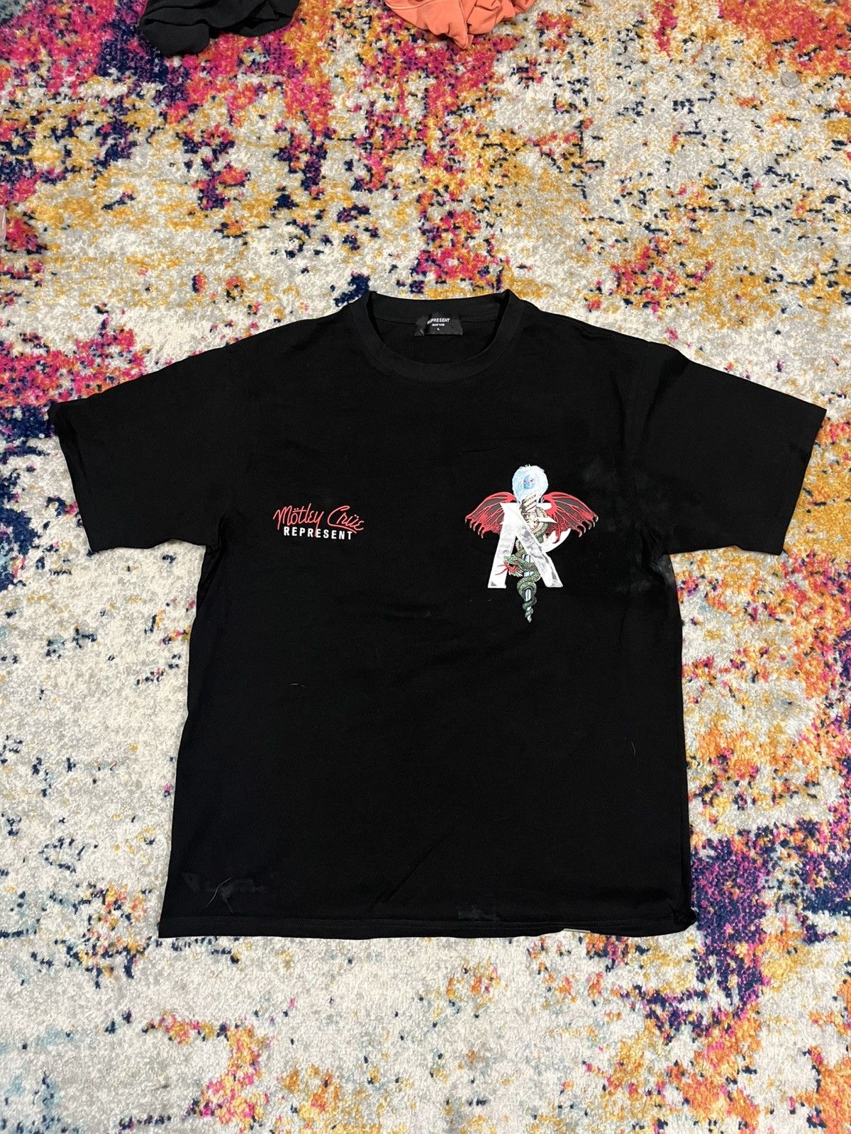 Represent Clo. Motley Crue Shjrt XL Size US XL / EU 56 / 4 - 2 Thumbnail
