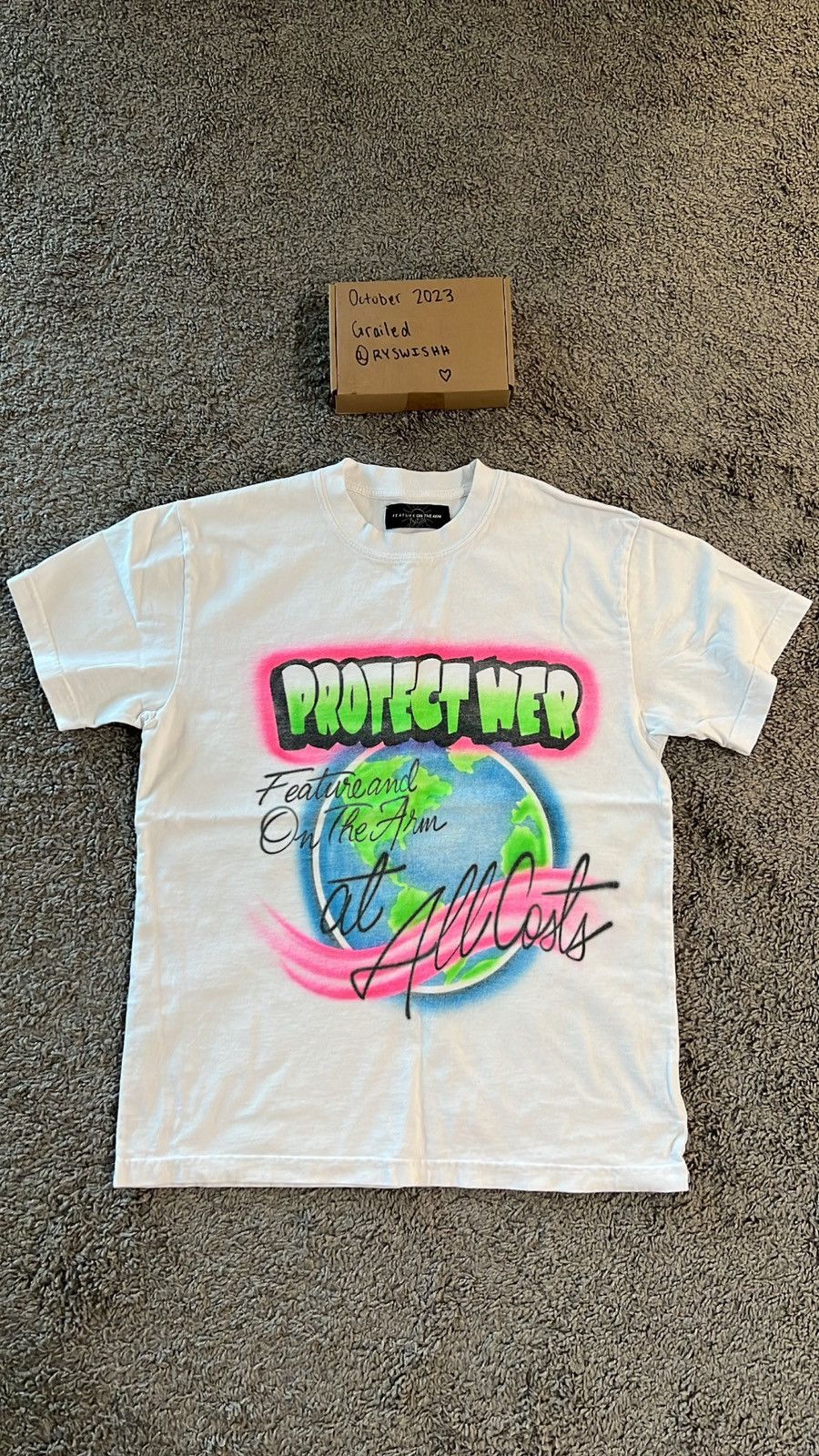 Feature Feature x On The Arm Collab T-Shirt Size US S / EU 44-46 / 1 - 1 Thumbnail
