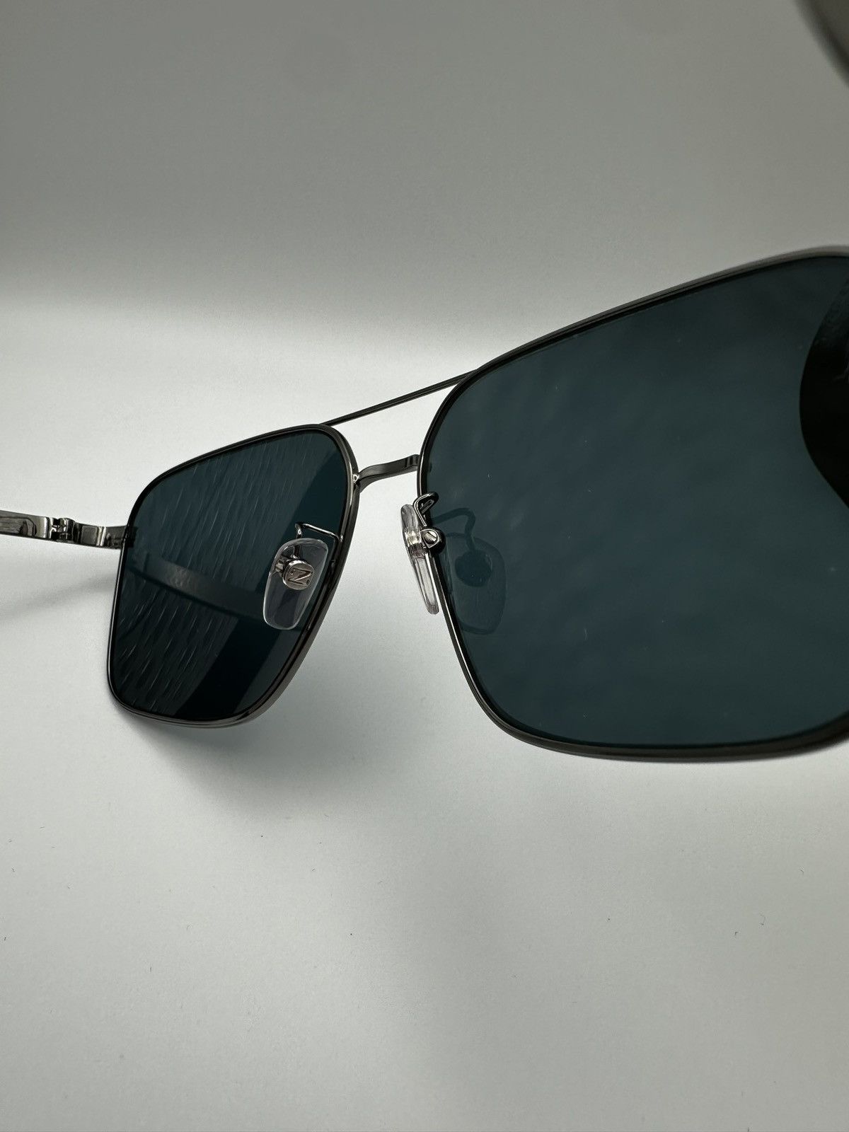 Ermenegildo Zegna Zegna Steel Sunglasses Size ONE SIZE - 7 Thumbnail
