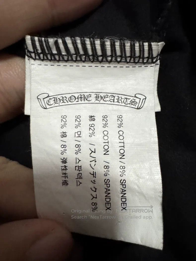 Chrome Hearts CHROME HEARTS Size S Classic black leggings Size US 30 / EU 46 - 3 Thumbnail