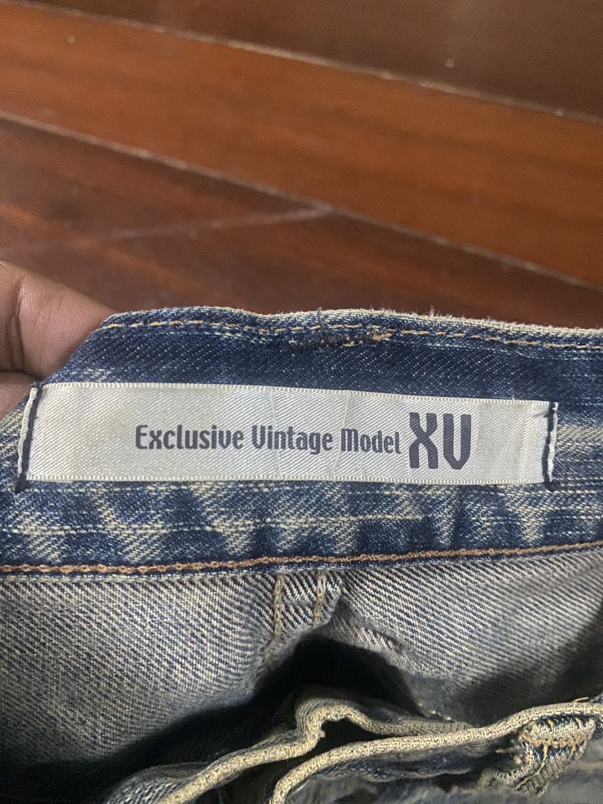 Edwin EDWIN EXCLUSIVE VINTAGE XV JEANS bootcut wide leg rework Size US 33 - 8 Thumbnail