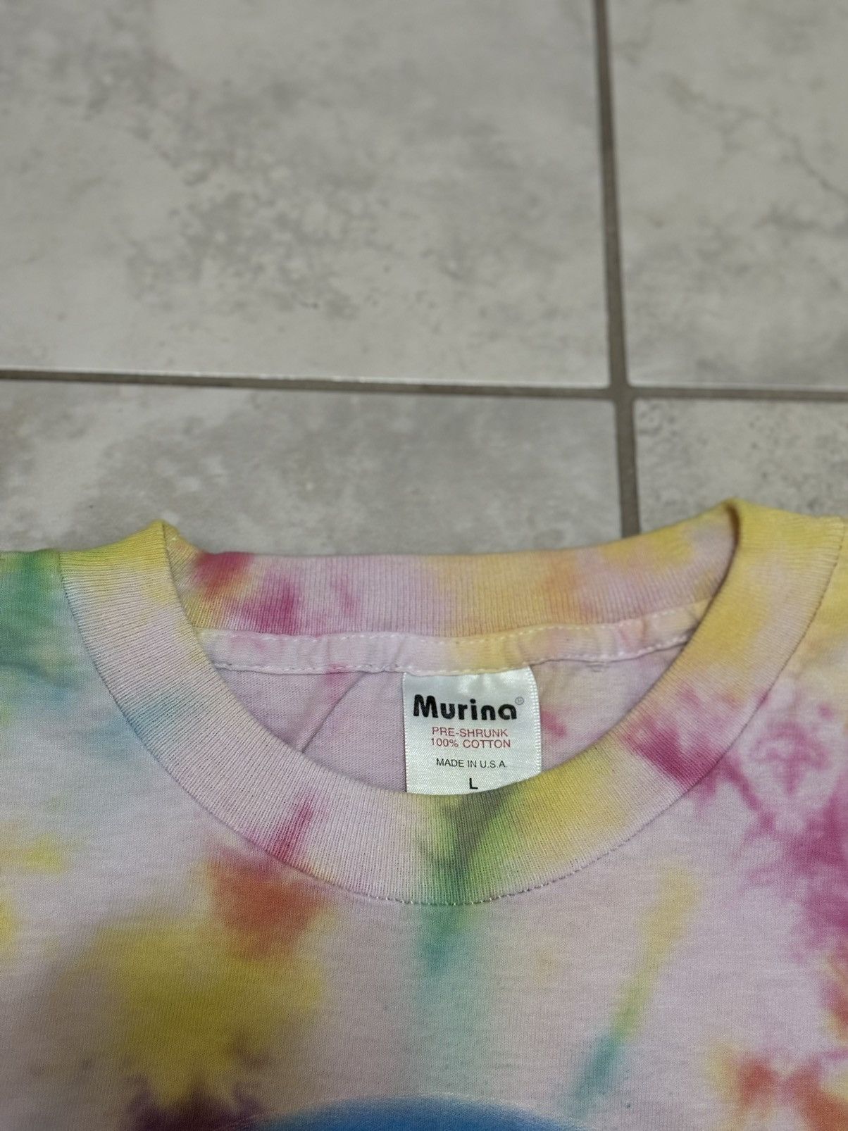 Vintage Rare vintage 90s Dennis Rodman friends & family tie dye tee Size US L / EU 52-54 / 3 - 3 Thumbnail