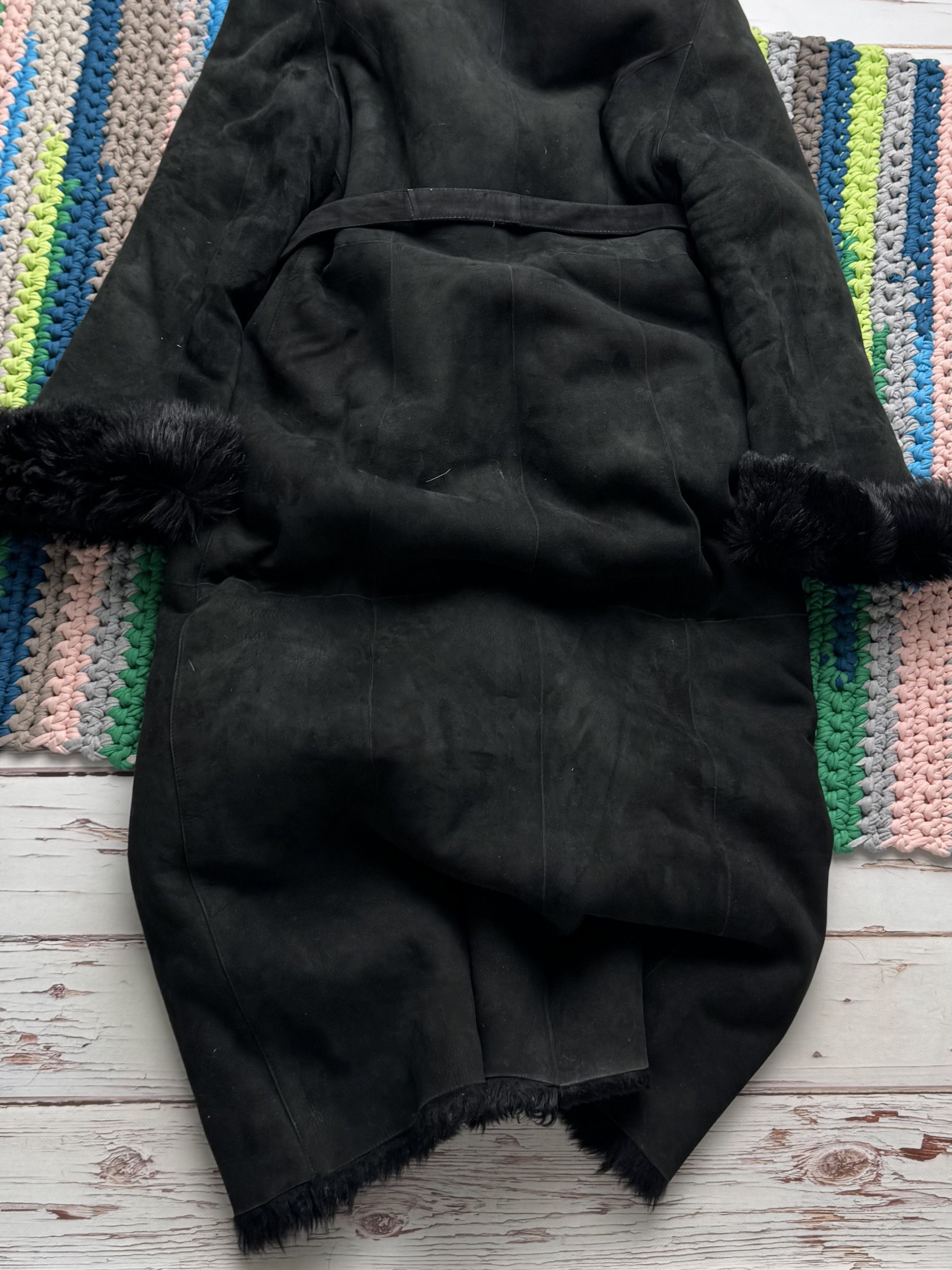 Vintage Vintage Real Leather Hooded Coat (D15)(D10) Size XL / US 12-14 / IT 48-50 - 18 Thumbnail