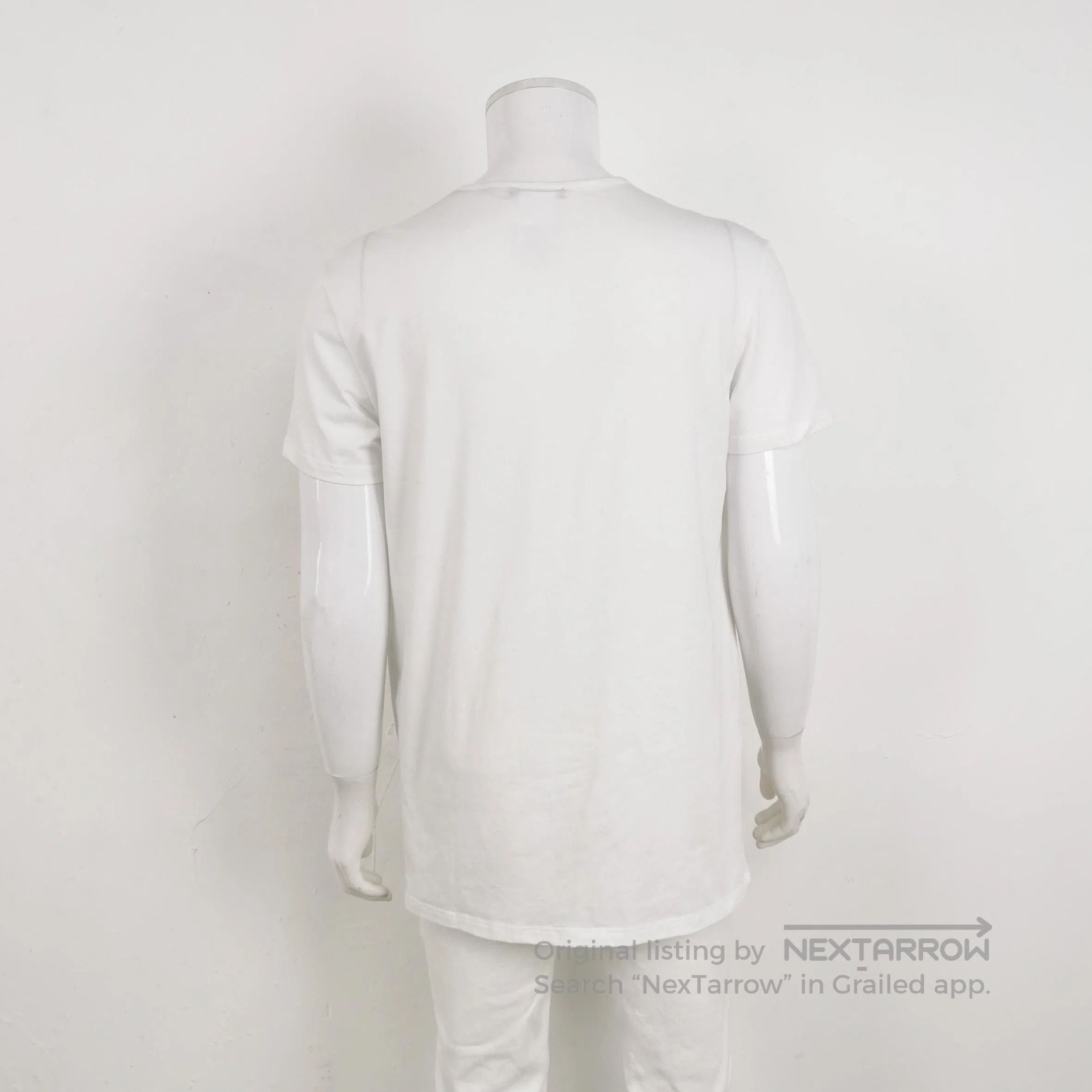 Versace Versace Cotton Crew Neck T-Shirt M White. Size US XXL / EU 58 / 5 - 1 Thumbnail