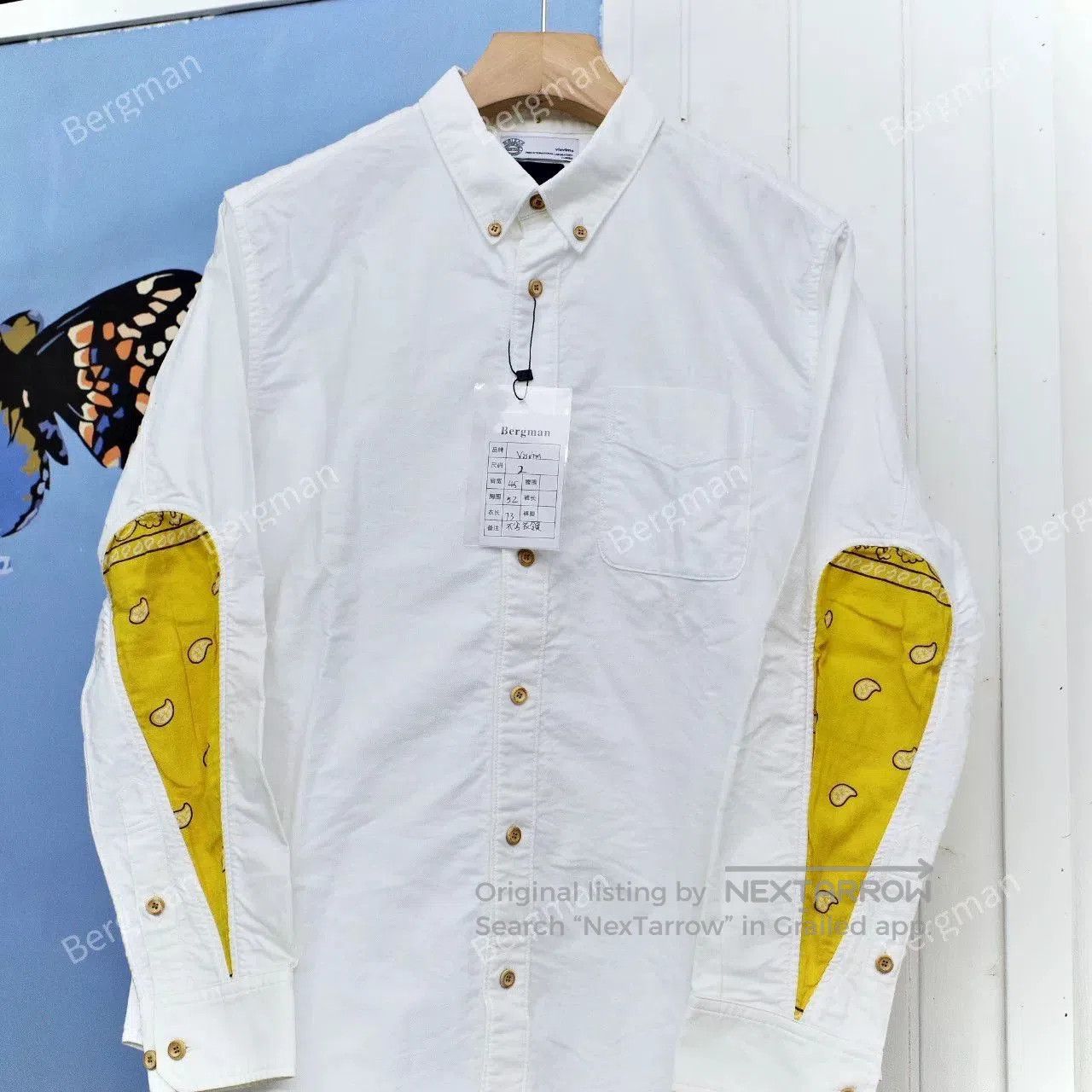 Visvim visvim ict yellow floral shirt. Size US M / EU 48-50 / 2 - 7 Thumbnail