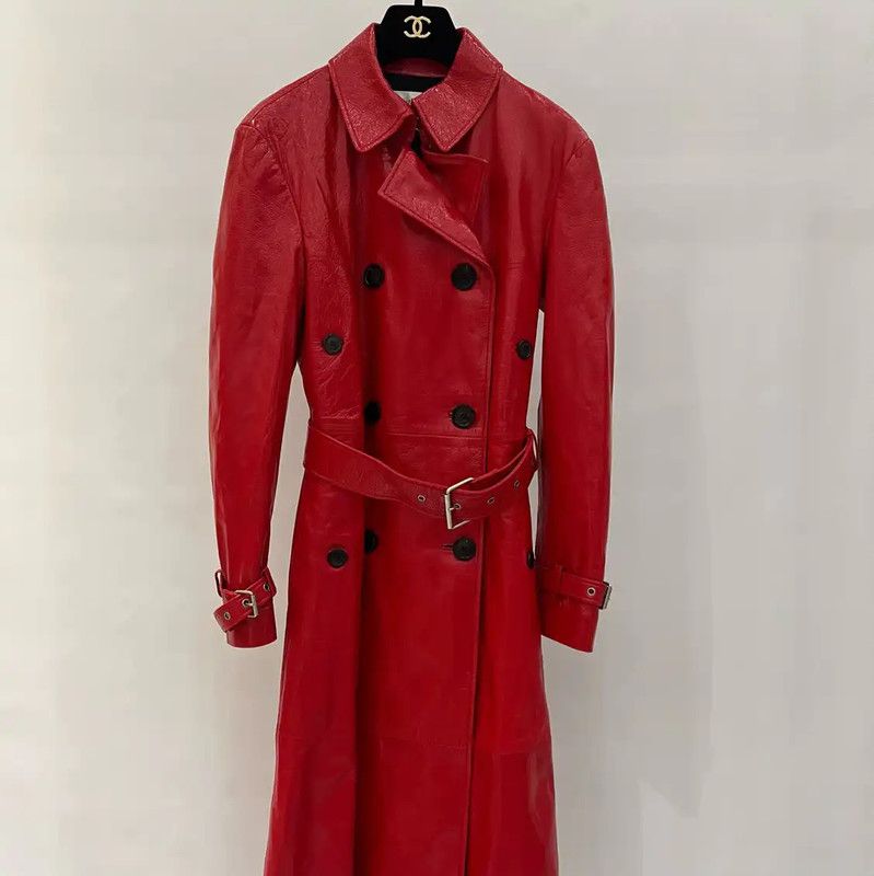 Dior Dior Red Ladies Coat Size M 0089 Size M / US 6-8 / IT 42-44 - 1 Thumbnail