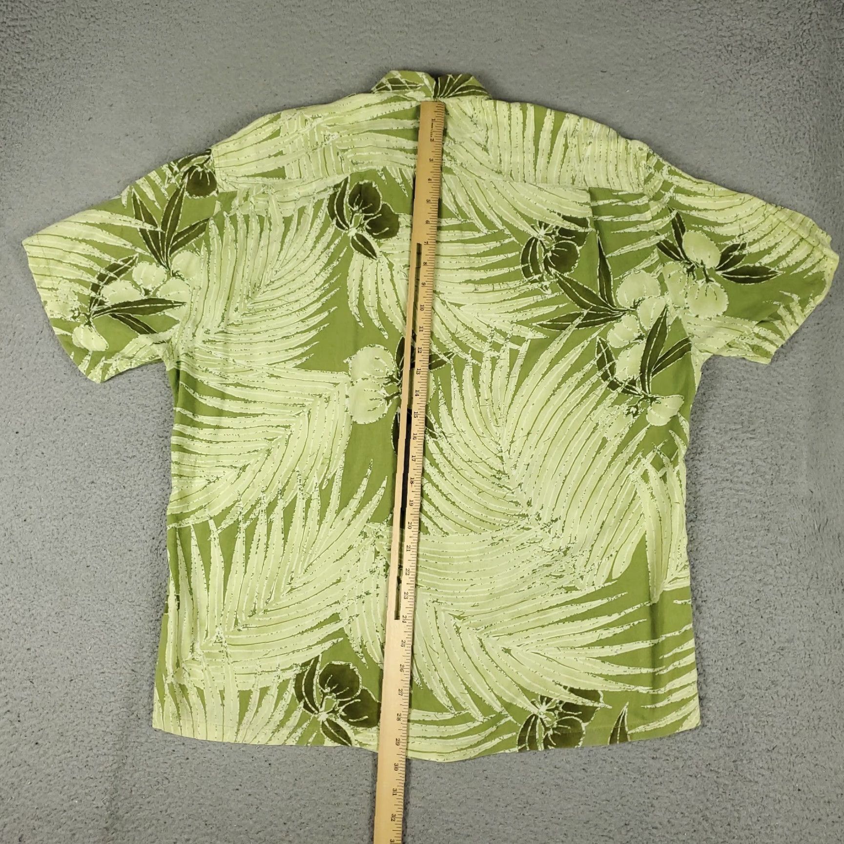 Jams World Jams World Shirt Mens M Green Floral Rayon Hawaiian Button Up Vintage Size US M / EU 48-50 / 2 - 4 Thumbnail