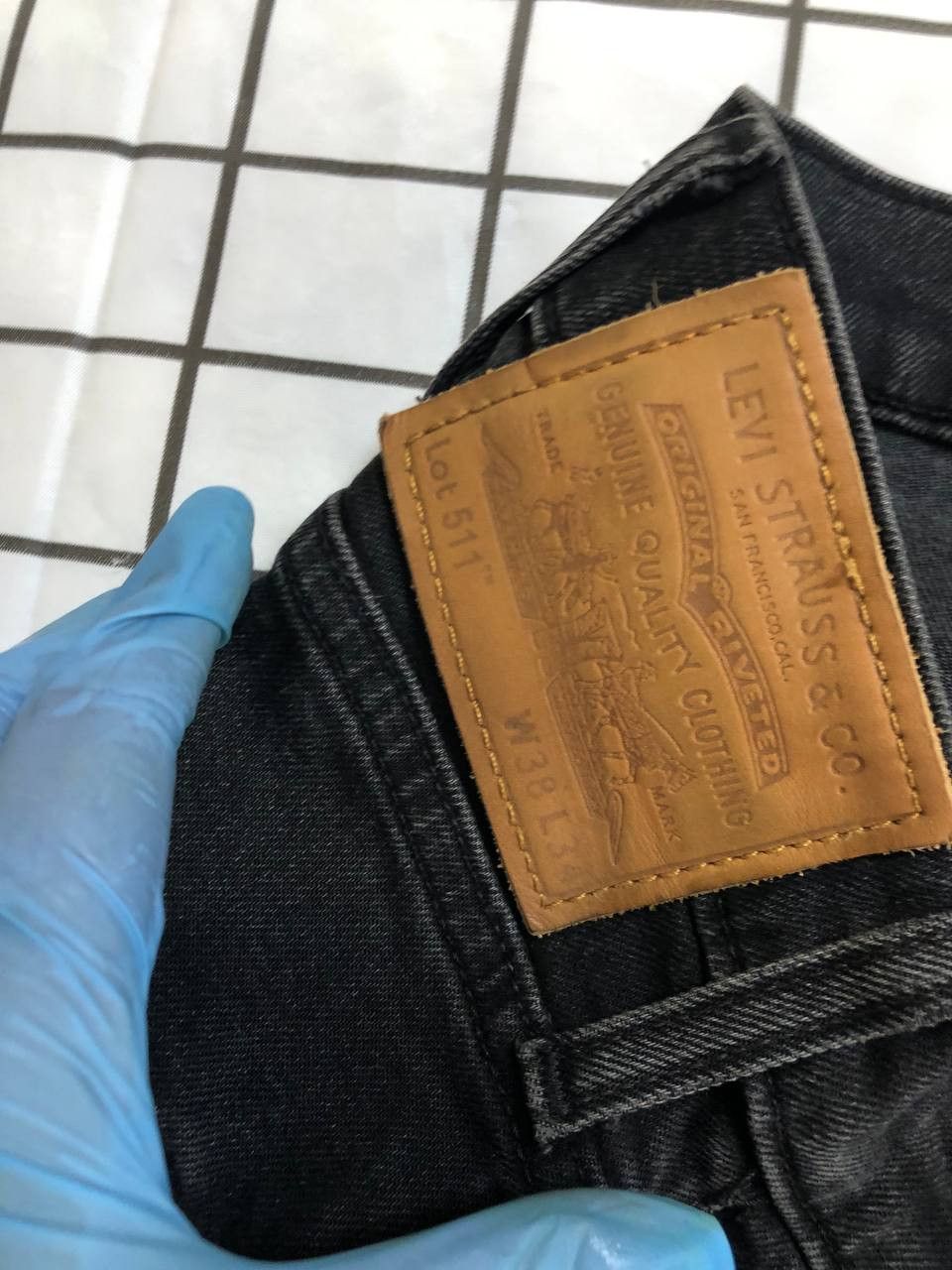 Levi's Levi’s 511 70s High Slim Straight Jeans Black Size US 38 / EU 54 - 15 Thumbnail