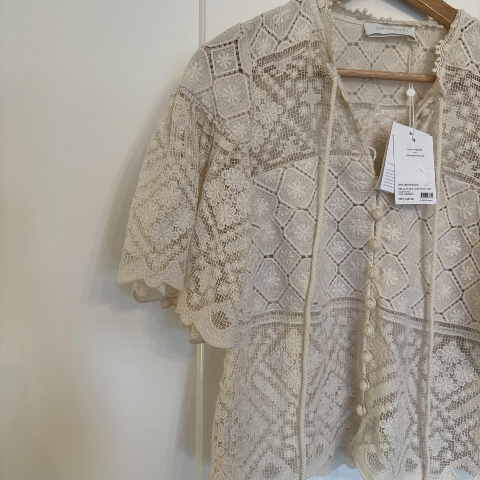 Other Zimmermann Crochet Top. Size 2 Size XS / US 0-2 / IT 36-38 - 4 Thumbnail