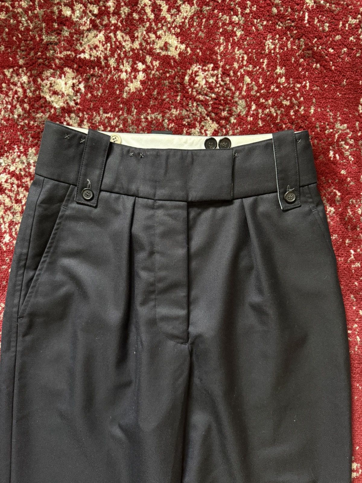 Calvin Klein 205W39NYC Navy sample trousers Size US 27 - 3 Thumbnail