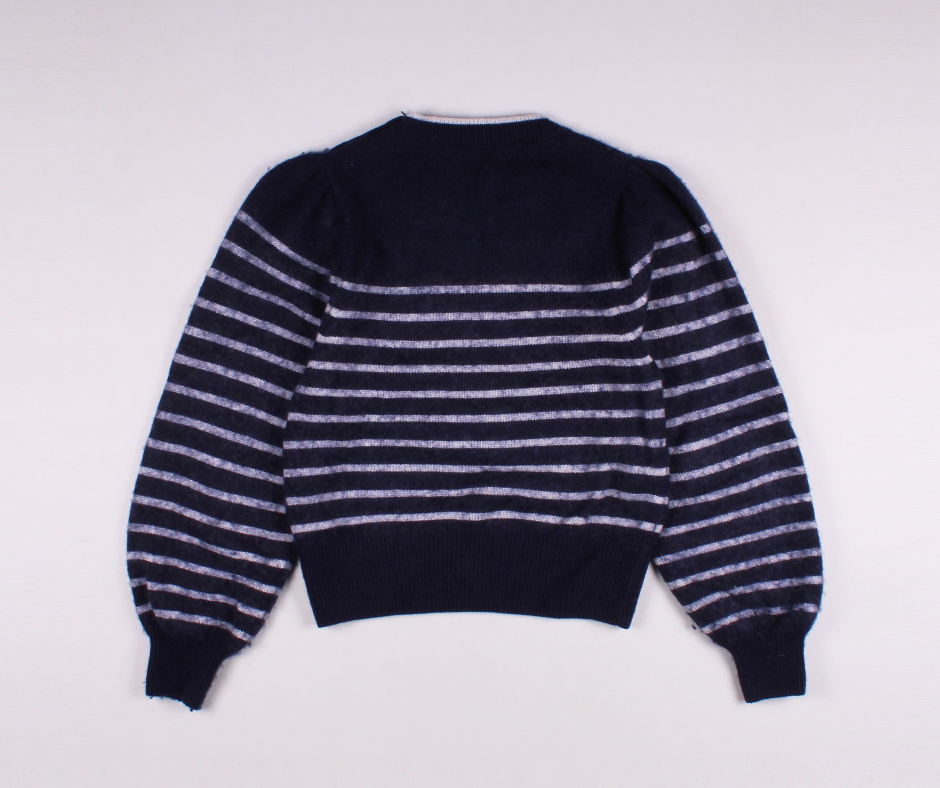 & Other Stories & Other Stories Striped Wool Blend Nautical Sweater Jumper Size XS / US 0-2 / IT 36-38 - 8 Thumbnail