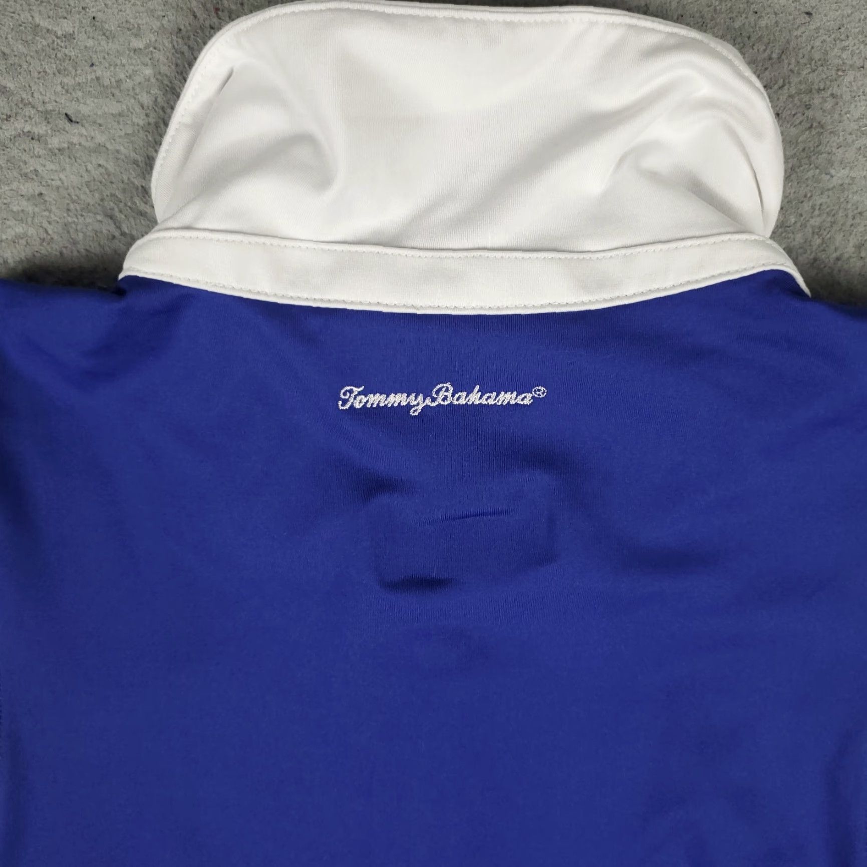 Tommy Bahama Tommy Bahama Shirt L Blue Polo Womens Size L / US 10 / IT 46 - 3 Thumbnail