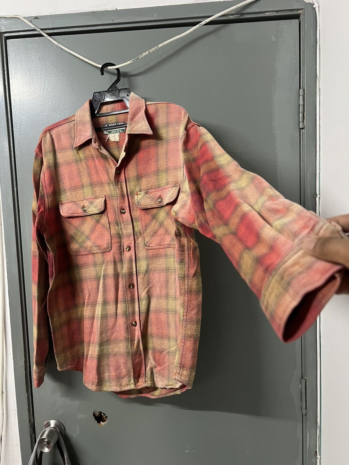 Sugar Cane VINTAGE SUN FADED SUGAR CANE FLANNEL Size US L / EU 52-54 / 3 - 7 Thumbnail