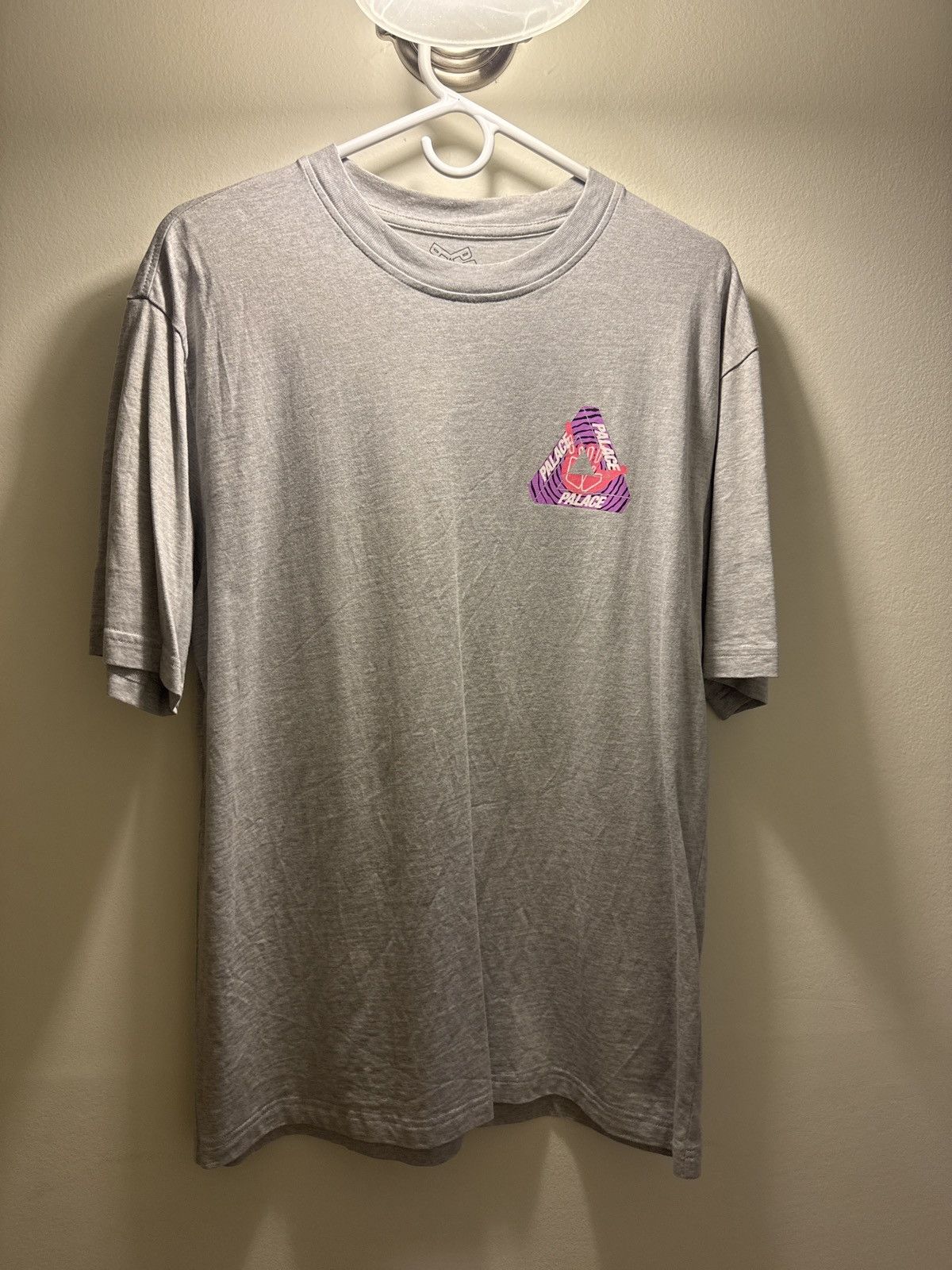 Palace Palace Tri-Zooted Shakka T-Shirt Grey Marl Size US L / EU 52-54 / 3 - 3 Thumbnail