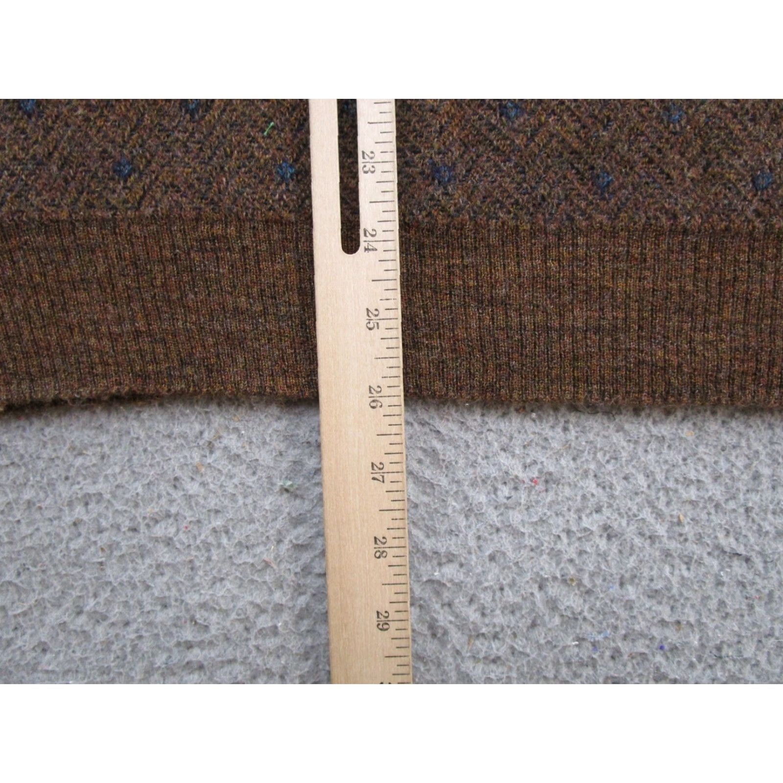 Coldwater Creek VINTAGE Coldwater Creek Sweater 2XL Wool Knitting Collared 90s Pullover Women Brown Read Size XXL / US 16-18 / IT 52-54 - 6 Thumbnail
