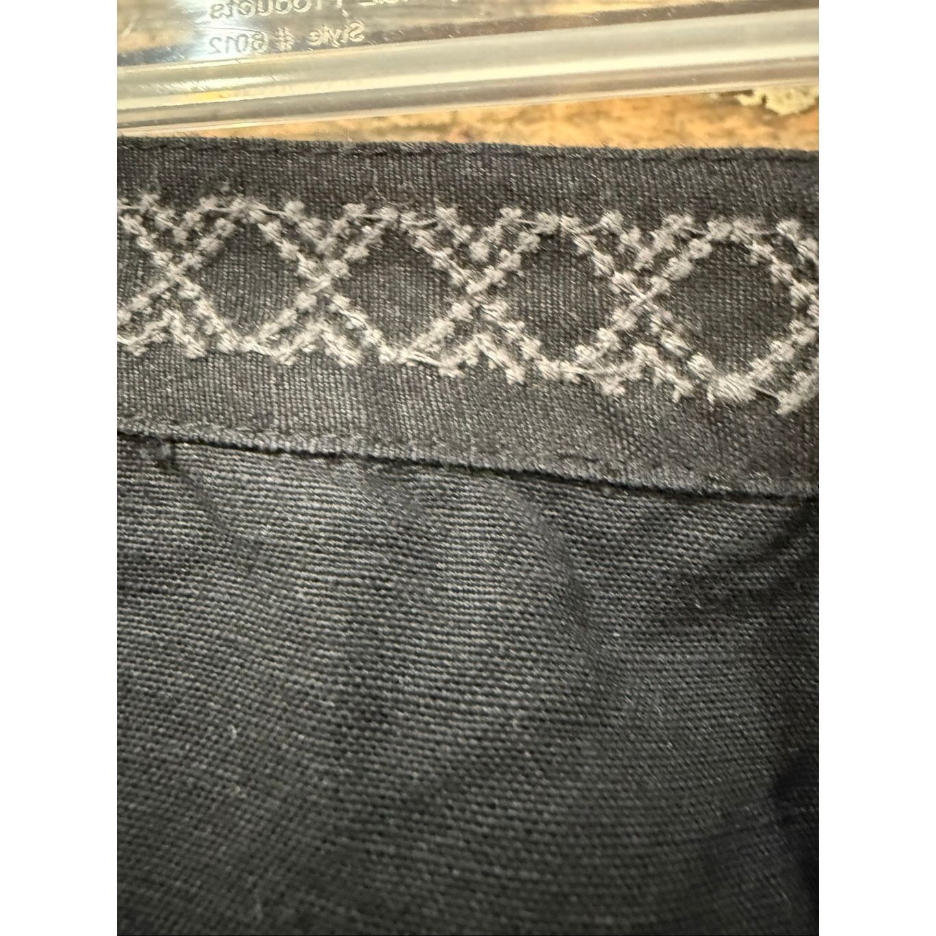 Guru Gudrun Sjoden wide leg embroidery waist casual pants size Me Size 29" - 8 Thumbnail