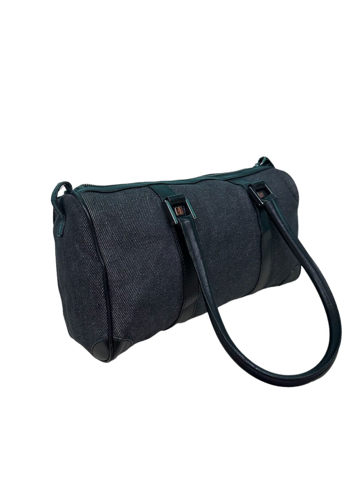 Gucci AUTHENTIC GUCCI MINI DENIM BOSTON BAG Size ONE SIZE - 8 Thumbnail