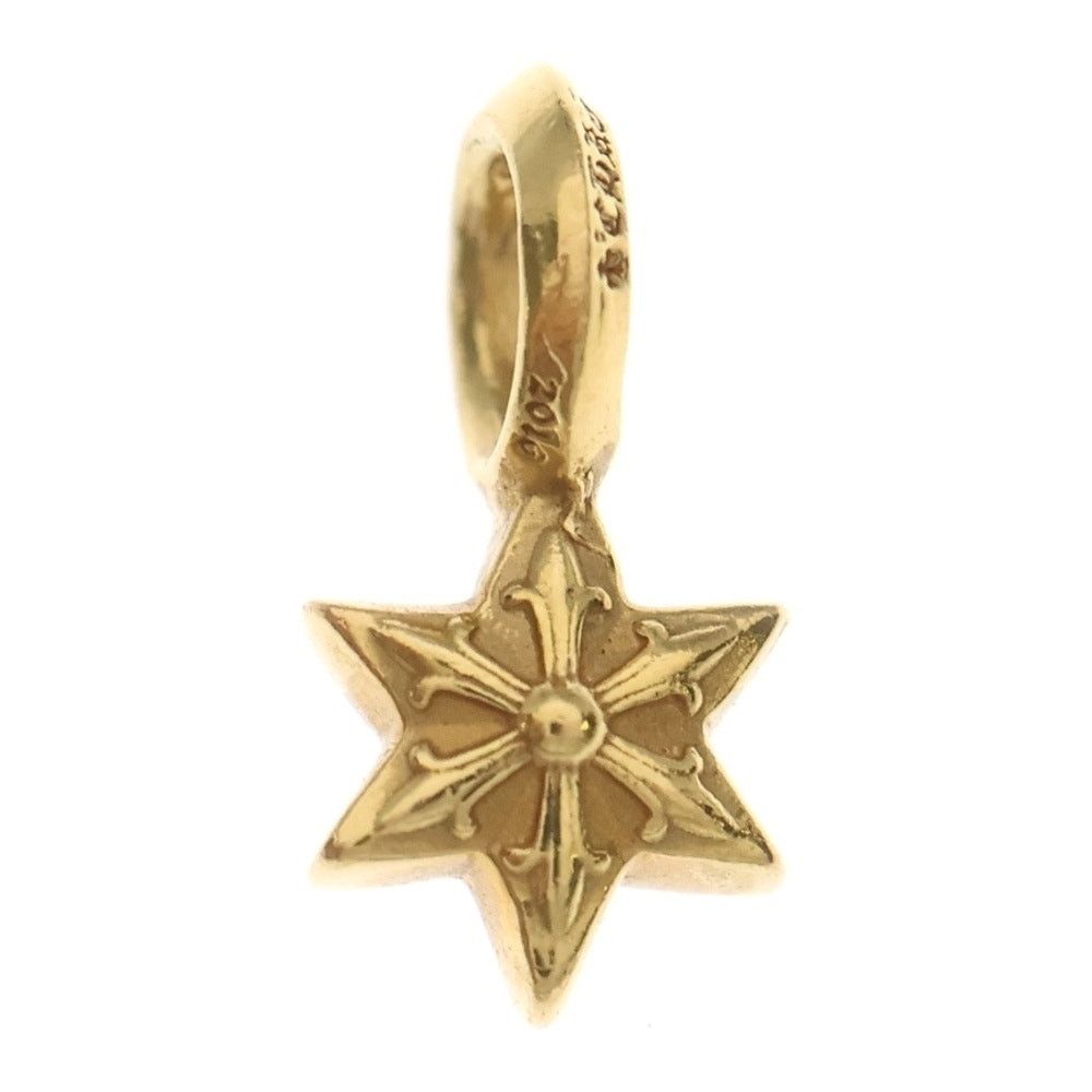 CHROME HEARTS 22K Star Stack Charm Pendant