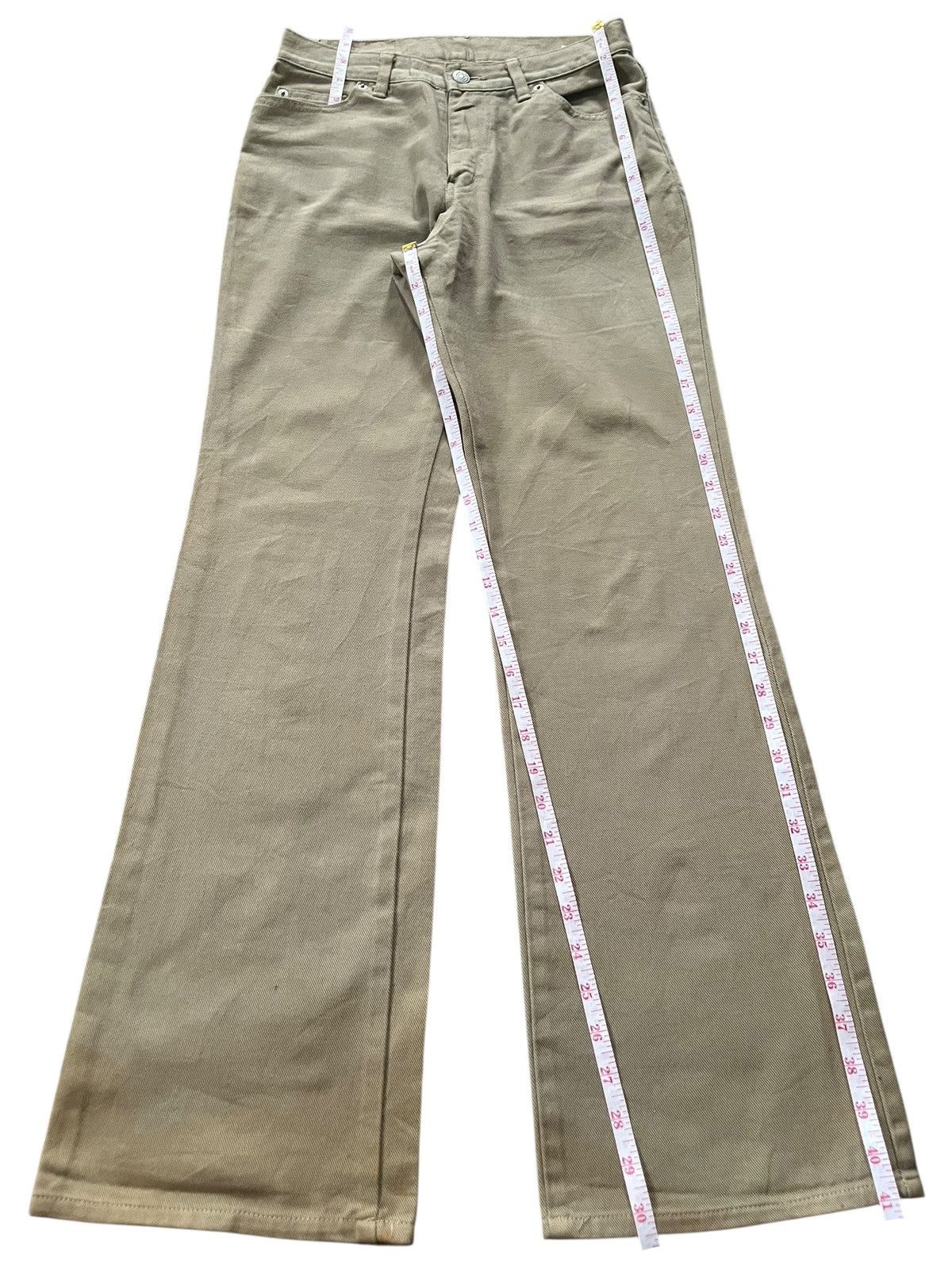 Diesel Vintage Japanese Brand Flare Jeans Size 27" / US 4 / IT 40 - 7 Thumbnail