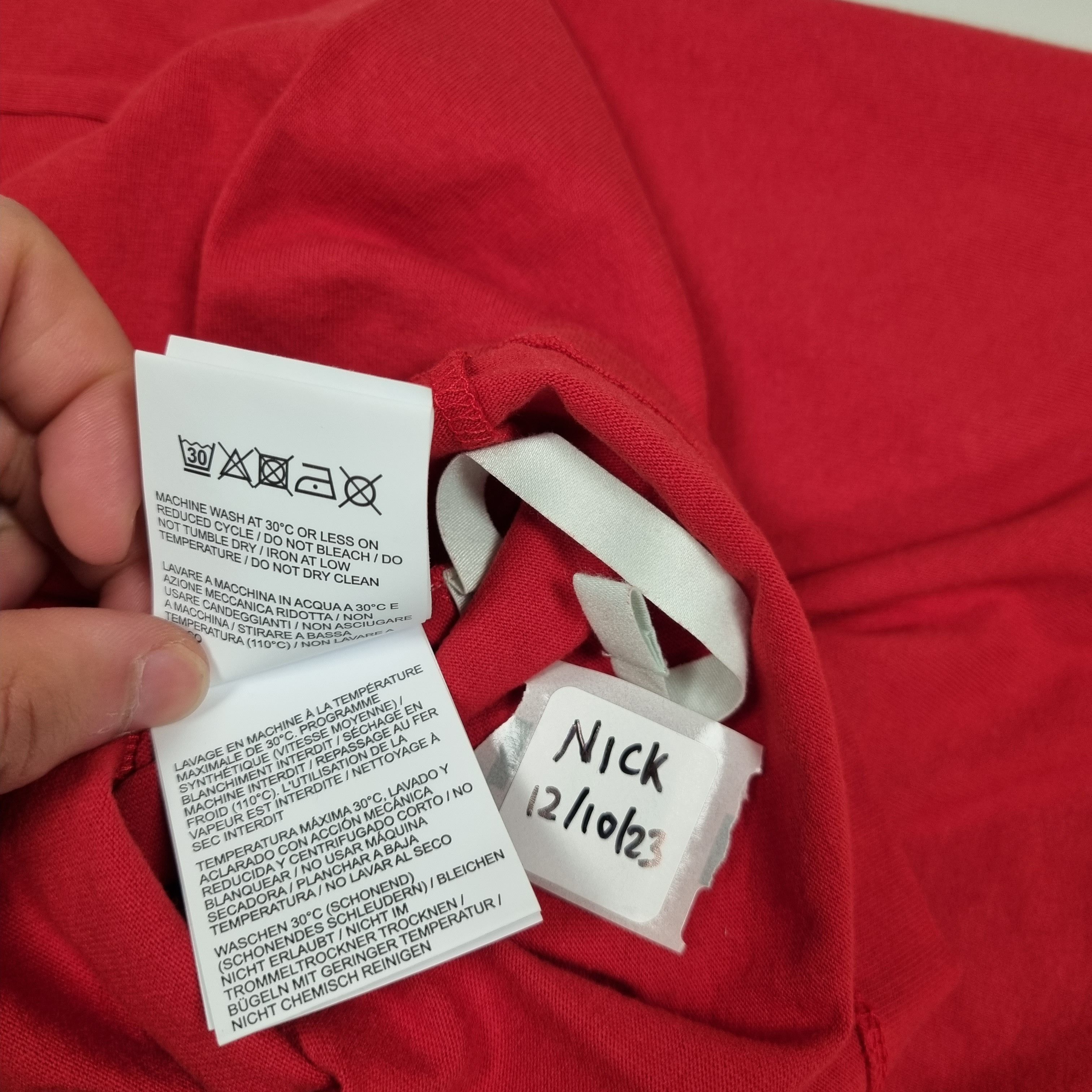 Off-White Off White Red Airport Tape Arrows Virgil Medium New Size US M / EU 48-50 / 2 - 6 Thumbnail