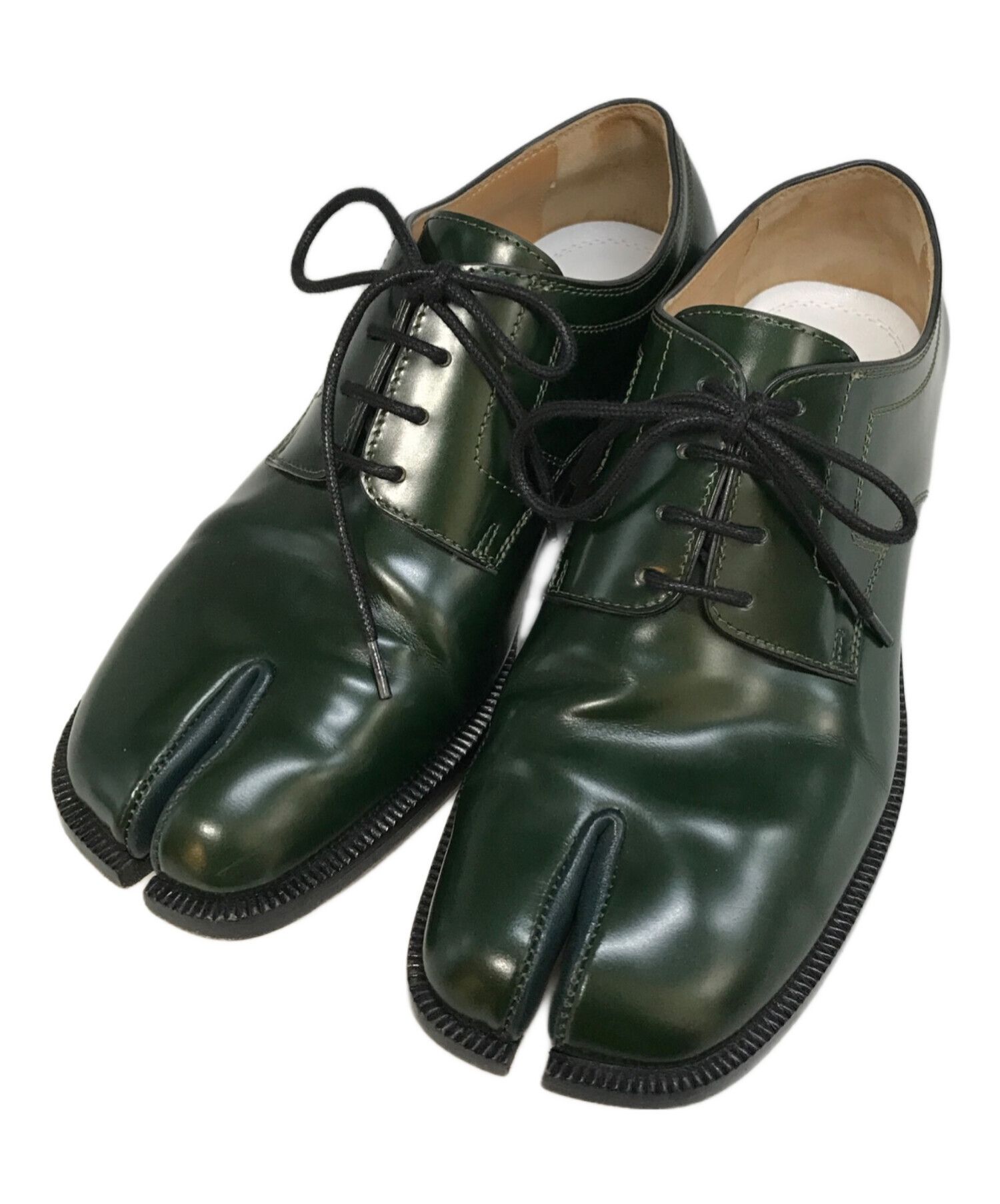 Maison Margiela Maison Margiela Tabi lace-up shoes Green Size 36 