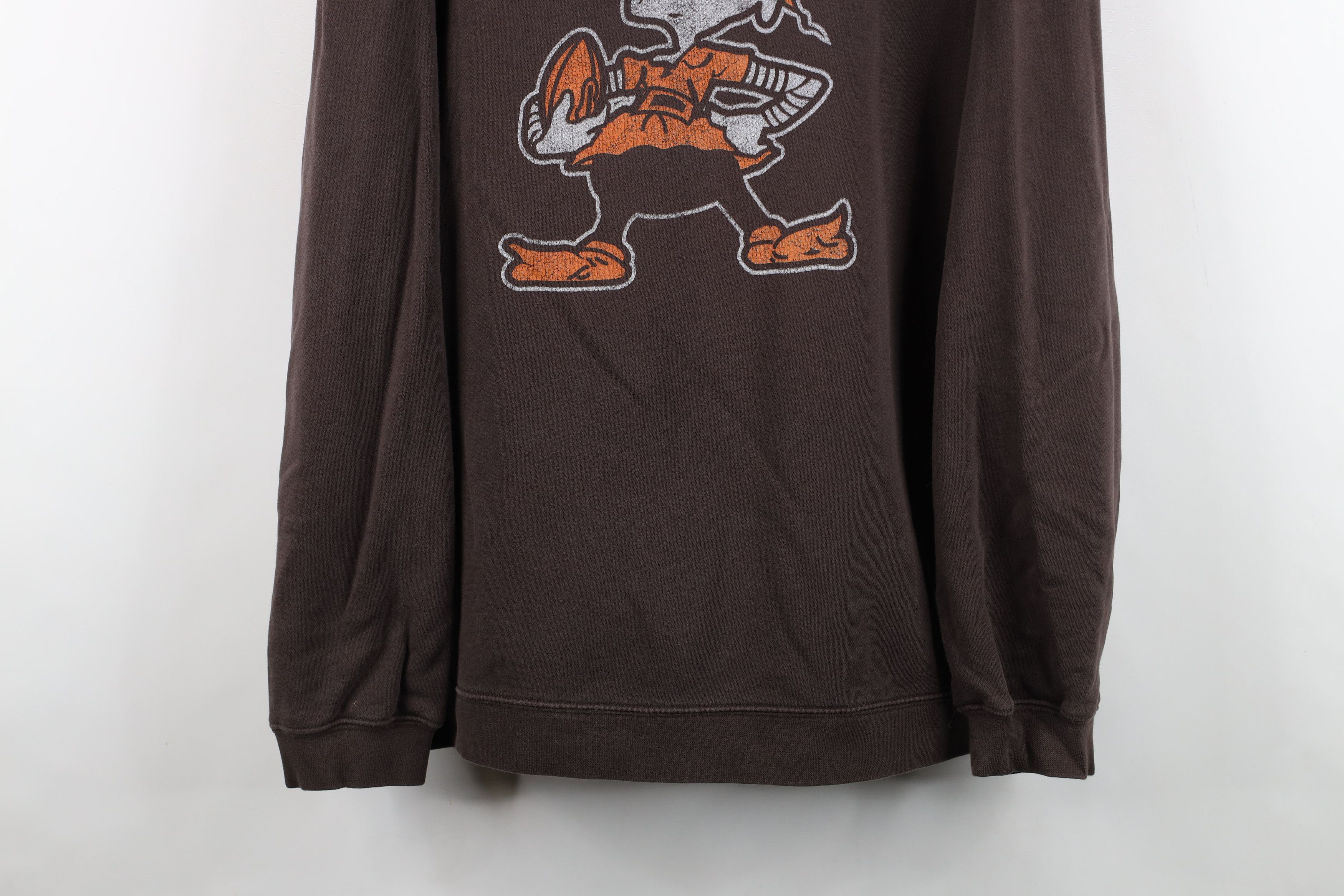 Reebok Vintage Reebok Johnny Football Cleveland Browns Sweatshirt Size US L / EU 52-54 / 3 - 3 Thumbnail