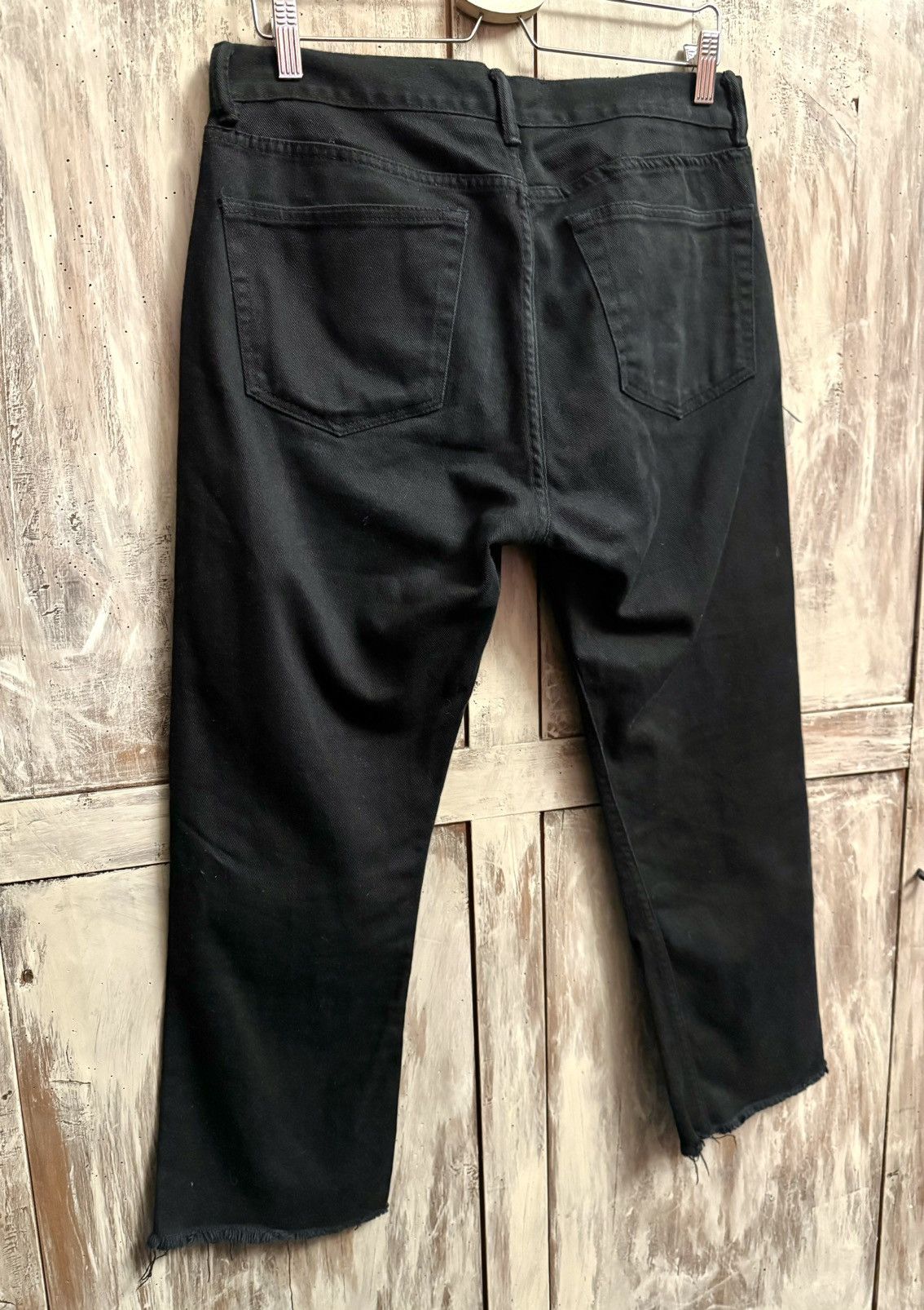 Our Legacy our legacy black cropped denim pants 32 us Size US 32 / EU 48 - 7 Thumbnail