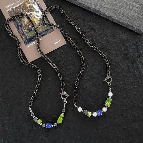 Designer × Vintage Retro punk necklace Size ONE SIZE - 3 Thumbnail