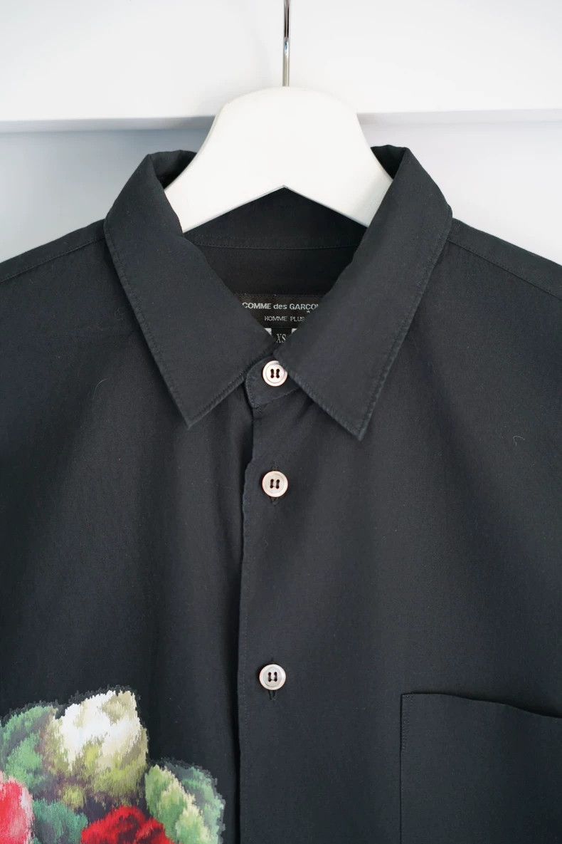 Other Comme Des Garcons Rose Floral Shirt Size US XS / EU 42 / 0 - 3 Thumbnail