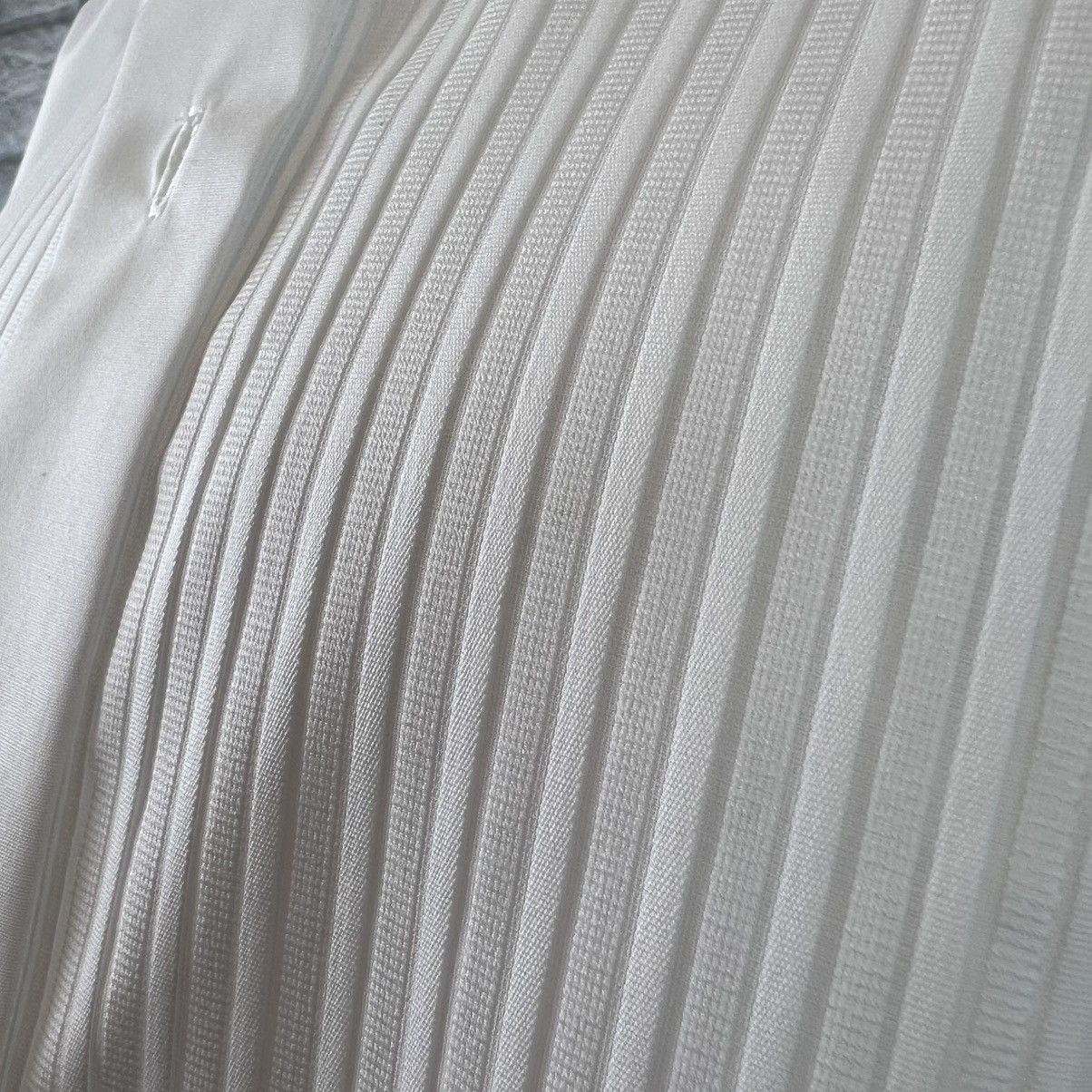 Eton Eton White Plissé Tuxedo Shirt-Size 47 / 18.5-French Cuff Size US XL / EU 56 / 4 - 16 Thumbnail