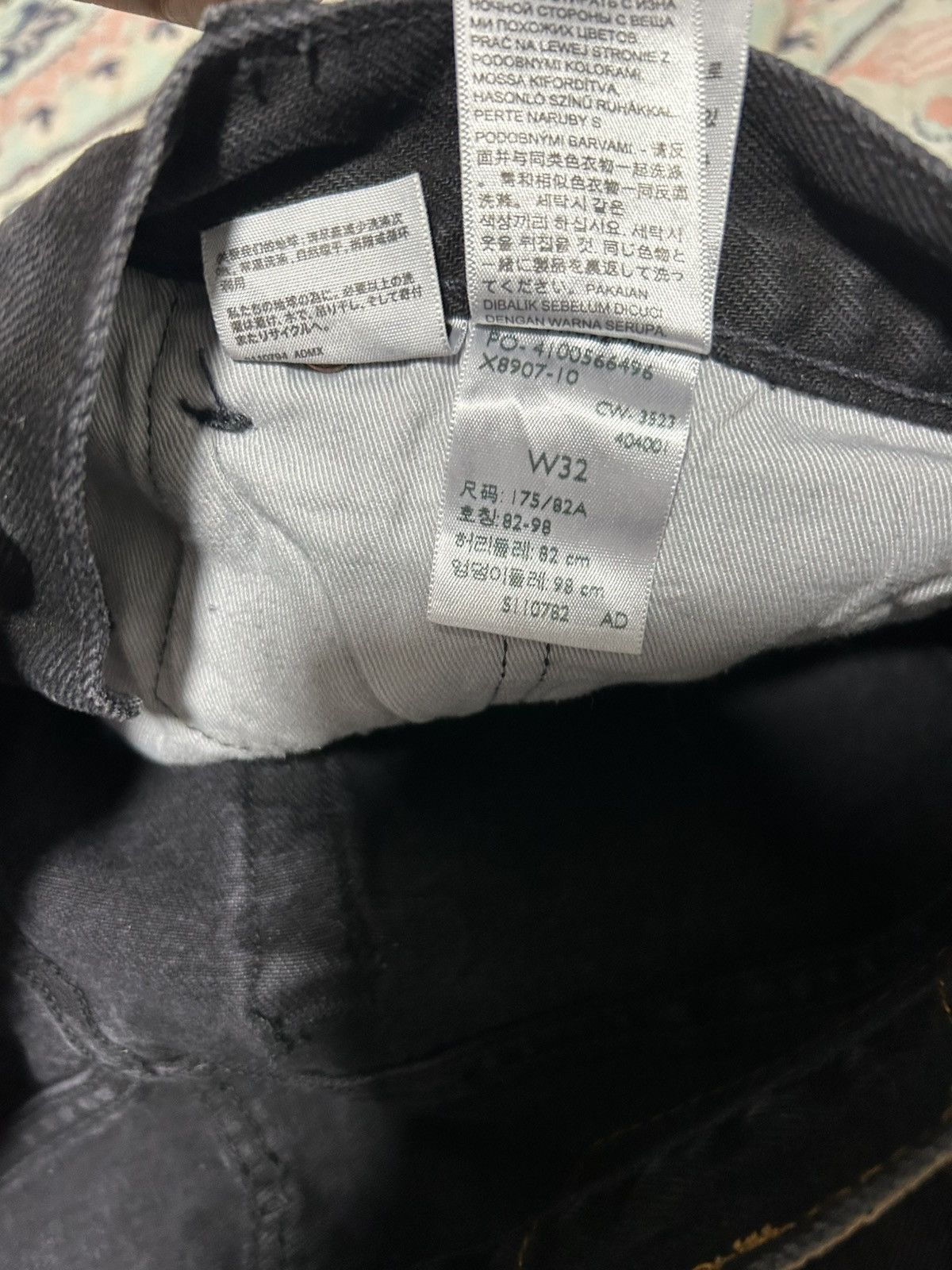 DENIM TEARS Black denim tear jeans Size US 32 / EU 48 - 5 Thumbnail