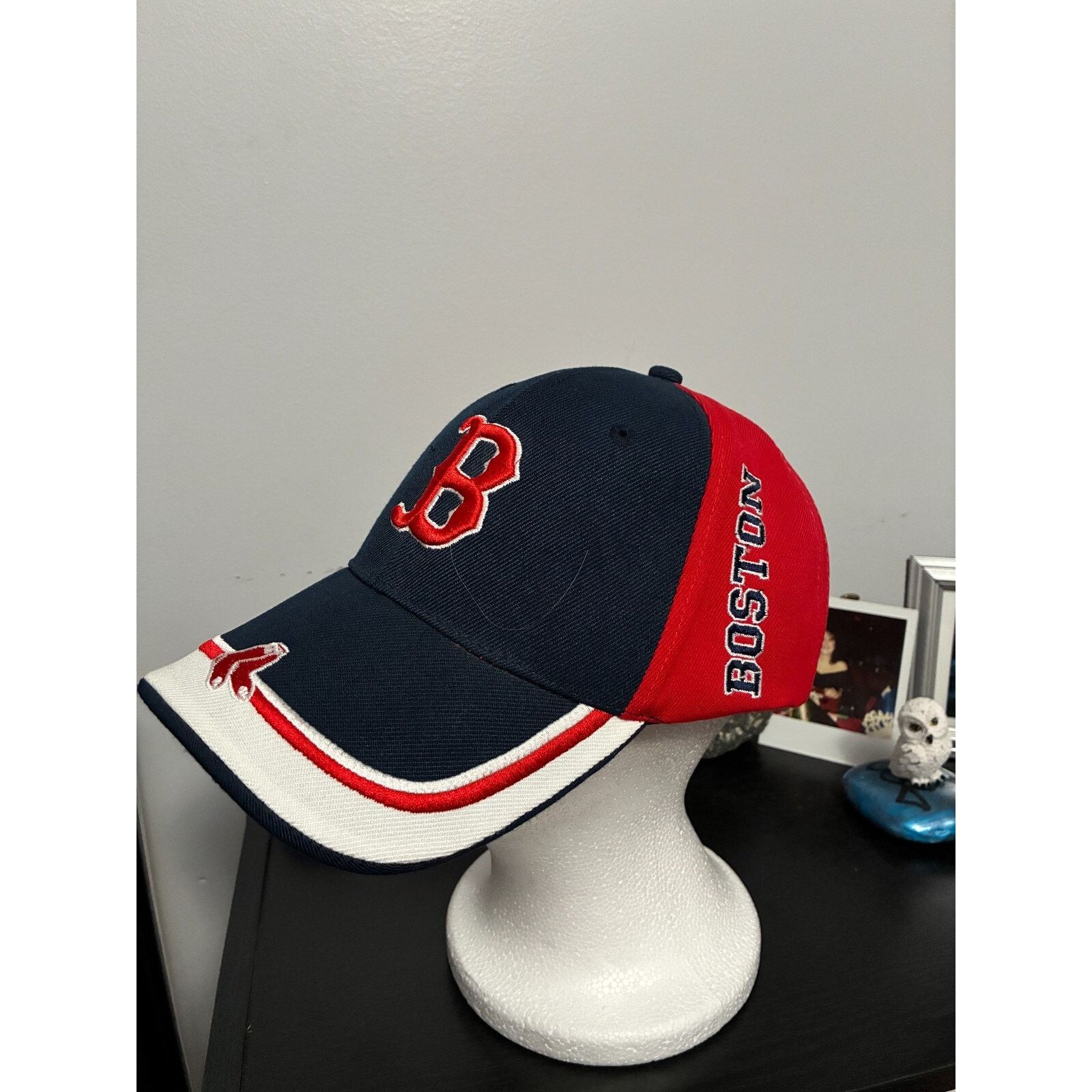 47 Brand Boston Red Sox Baseball Cap – Embroidered “B” & Sox Logo Size ONE SIZE - 7 Thumbnail