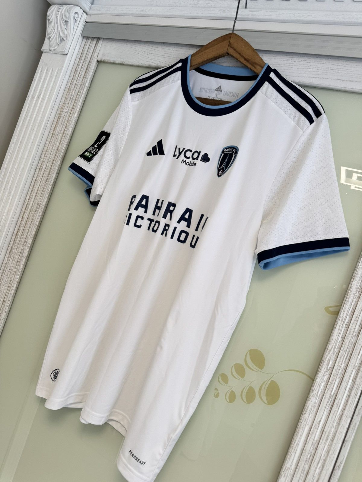 Adidas Krasso #11 Paris FC 2024-2025 Away Soccer Jersey Shirt Kit Size US L / EU 52-54 / 3 - 4 Thumbnail