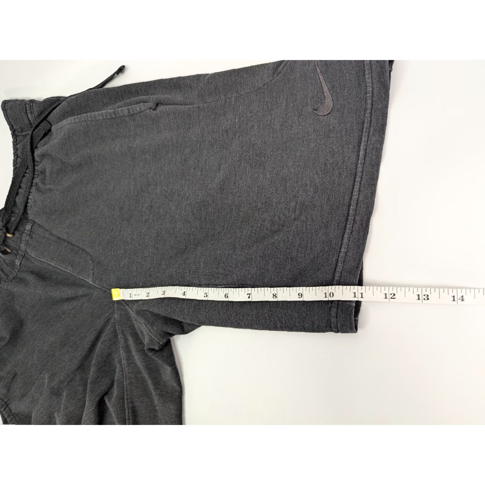 Nike Nike Pro Shorts Mens Small Gray Dri Fit Swoosh Logo Warmup Gym Training Sports Size US 29 - 4 Thumbnail