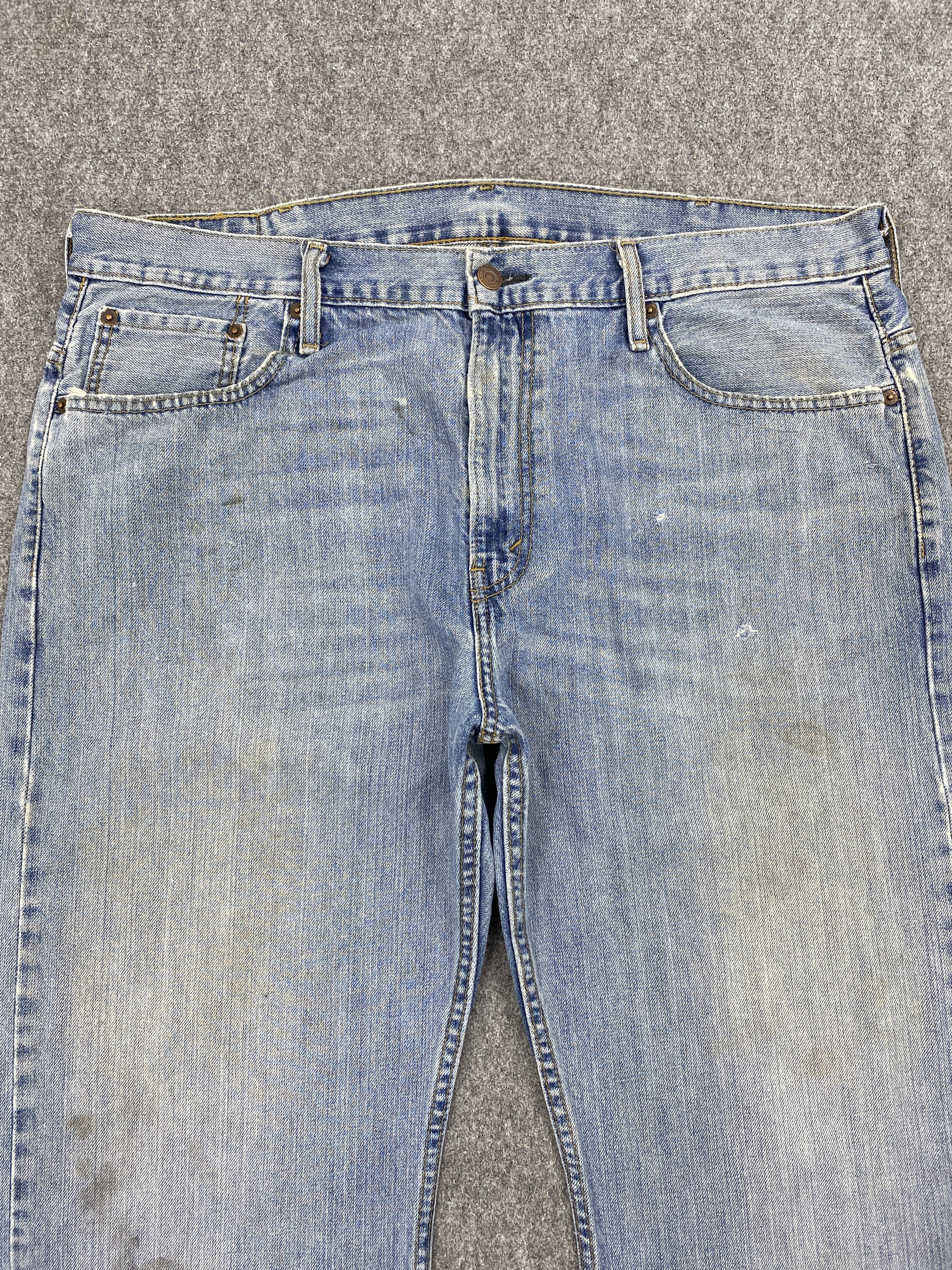 Levi's × Vintage Vintage Levis 569 Loose Straight Cut Jeans Size US 39 - 2 Thumbnail