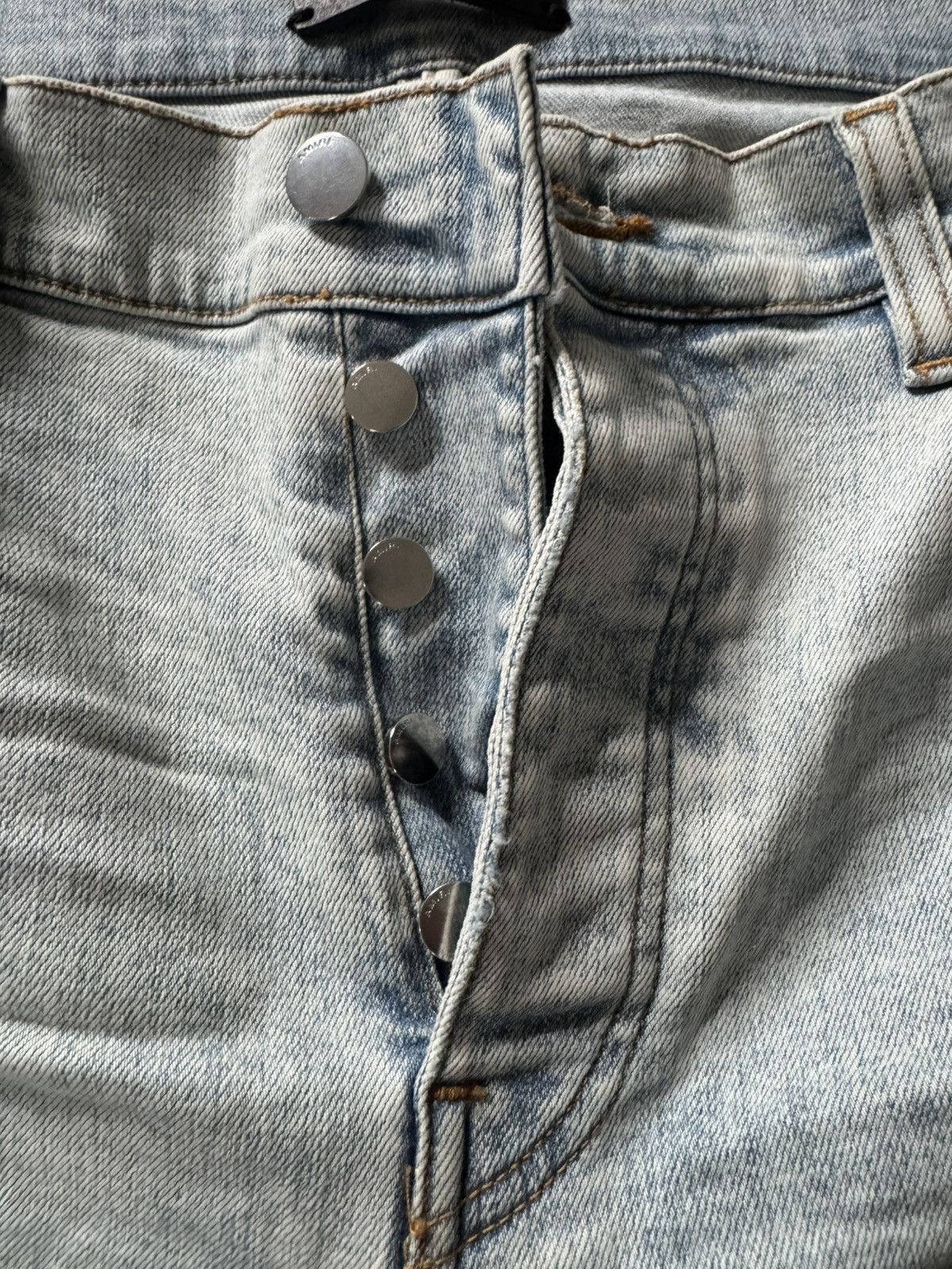 Amiri AMIRI SIZE 36 TIE DYE MX1 JEAN SKY INDIGO Size US 36 / EU 52 - 5 Thumbnail